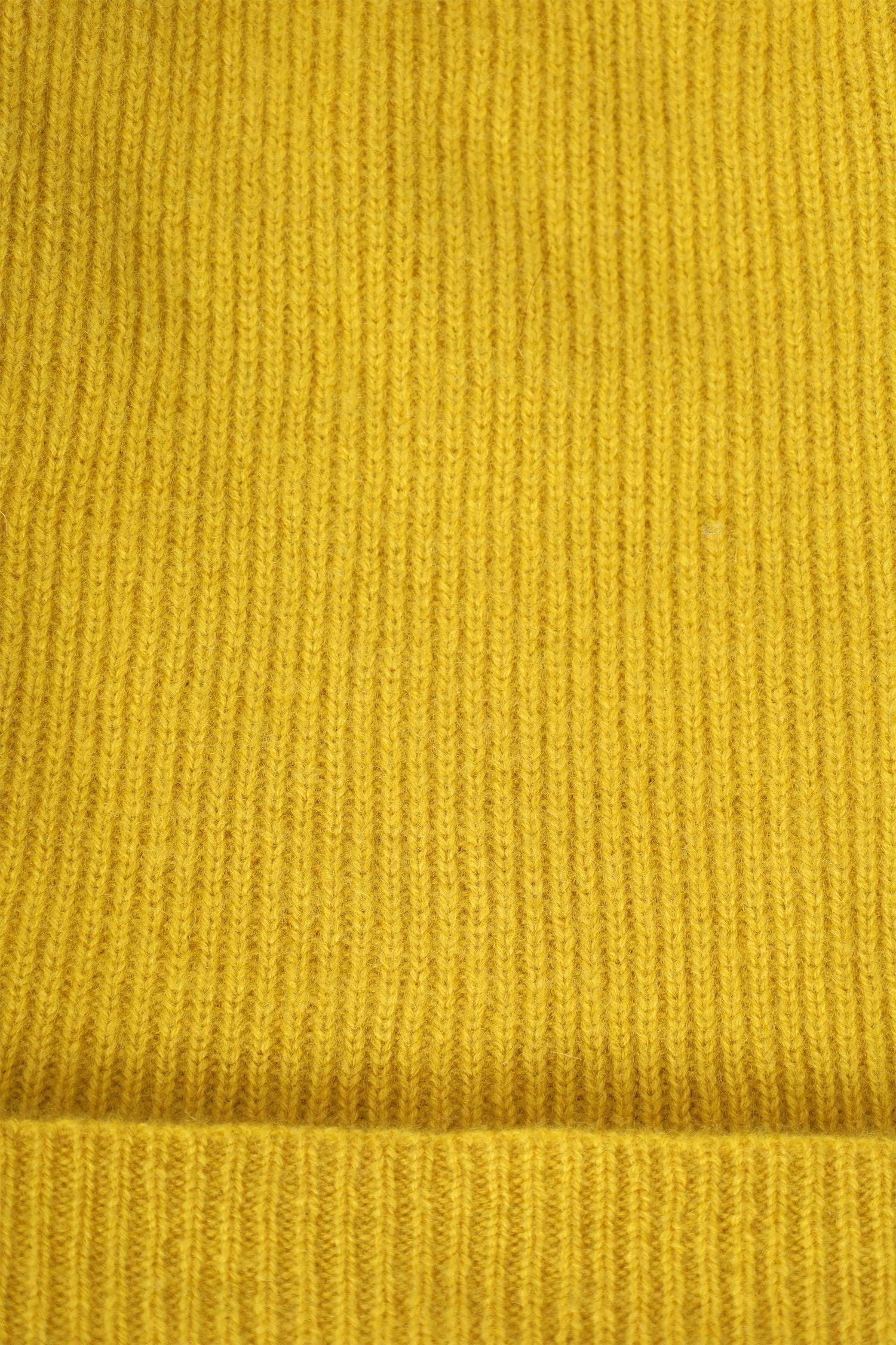 Lisa Yang Yellow Cashmere Hat - Image 2