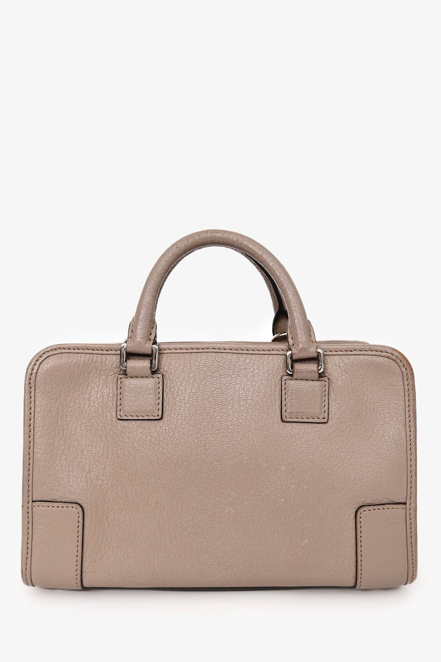 Loewe 2013 Taupe Leather Amazona 23 Bag with Strap - Image 2