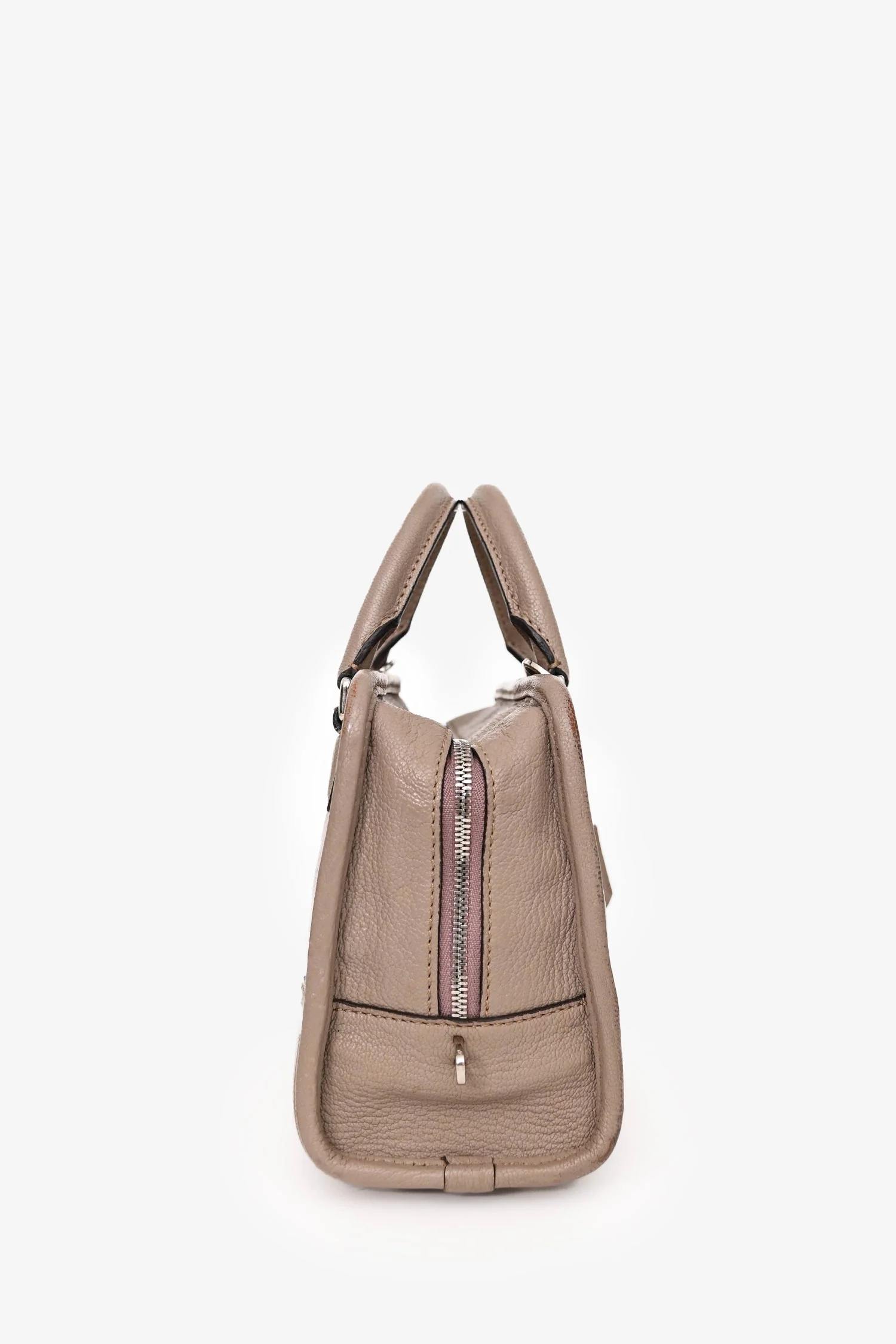Loewe 2013 Taupe Leather Amazona 23 Bag with Strap - Image 3