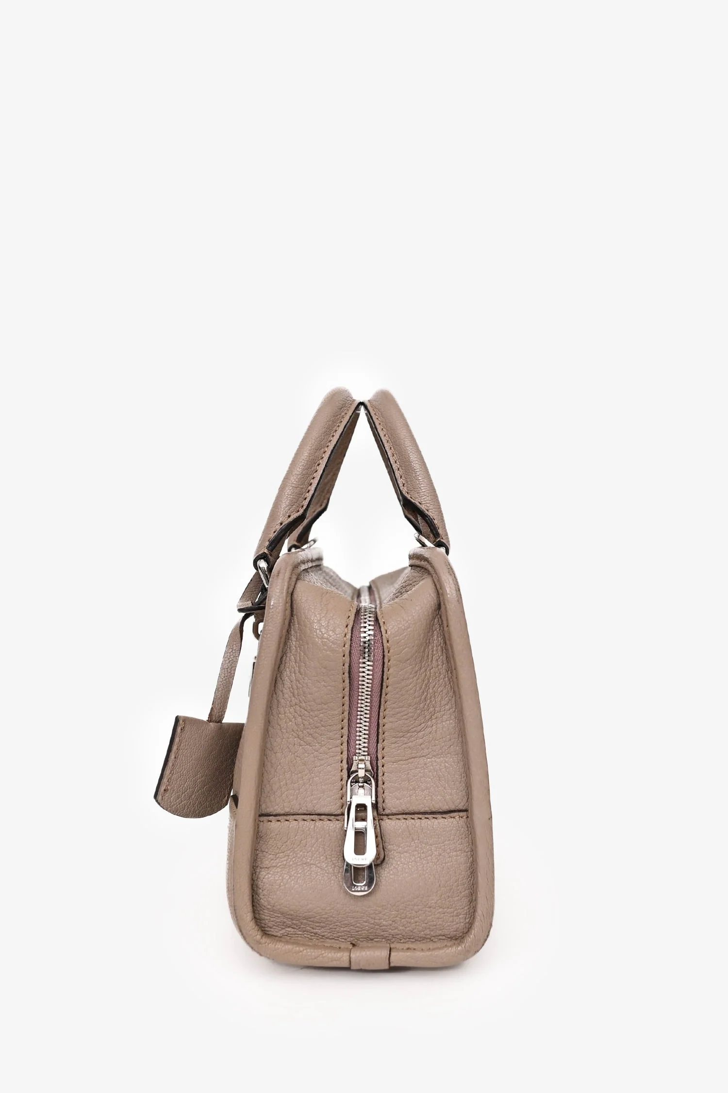 Loewe 2013 Taupe Leather Amazona 23 Bag with Strap - Image 4