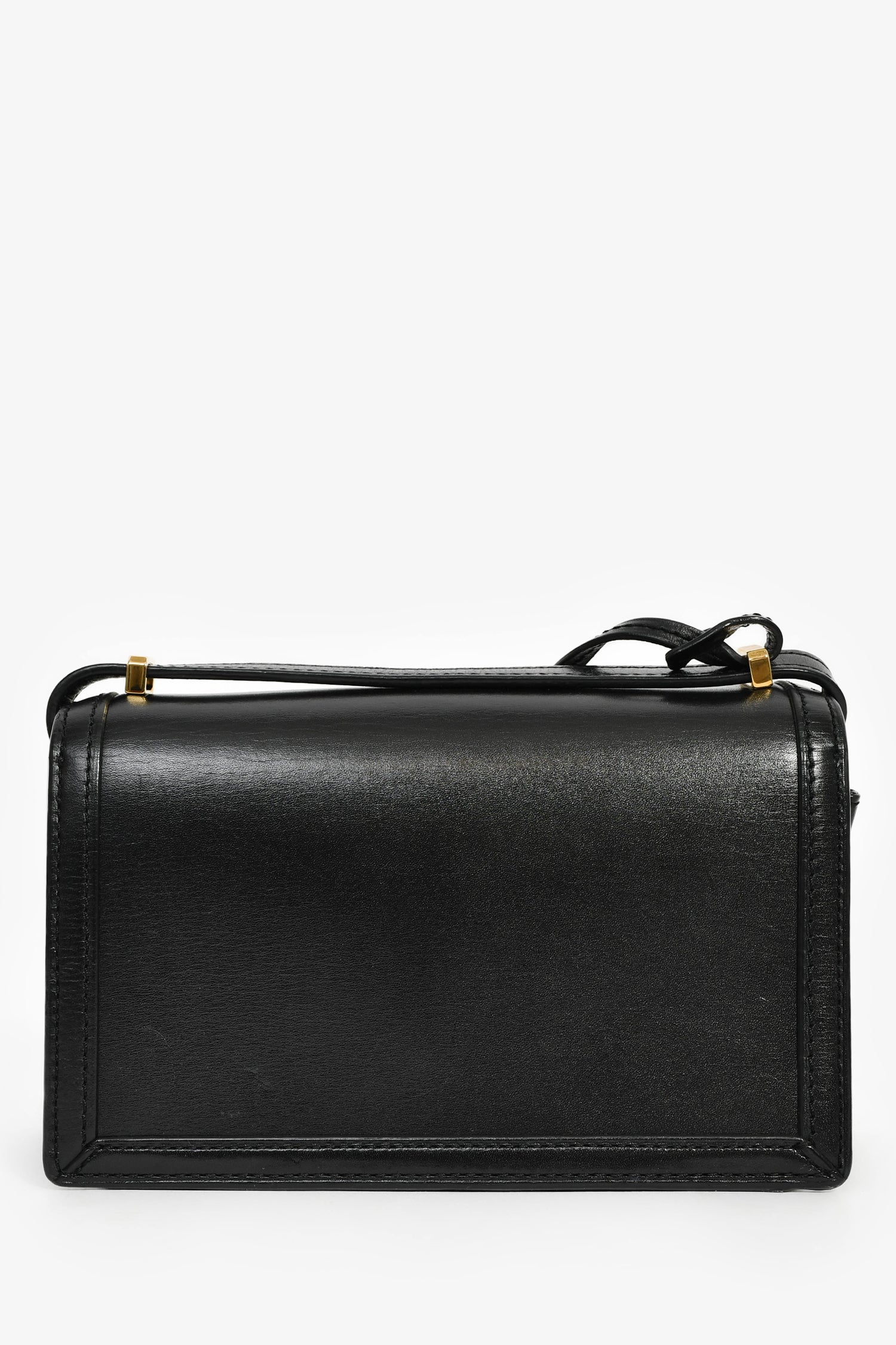 Loewe 2016 Black Leather Barcelona Crossbody Bag - Image 2