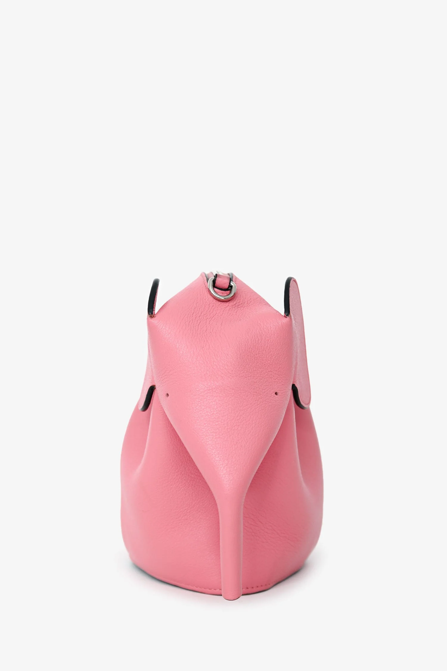 Loewe 2016 Pink Leather Elephant Crossbody - Image 4