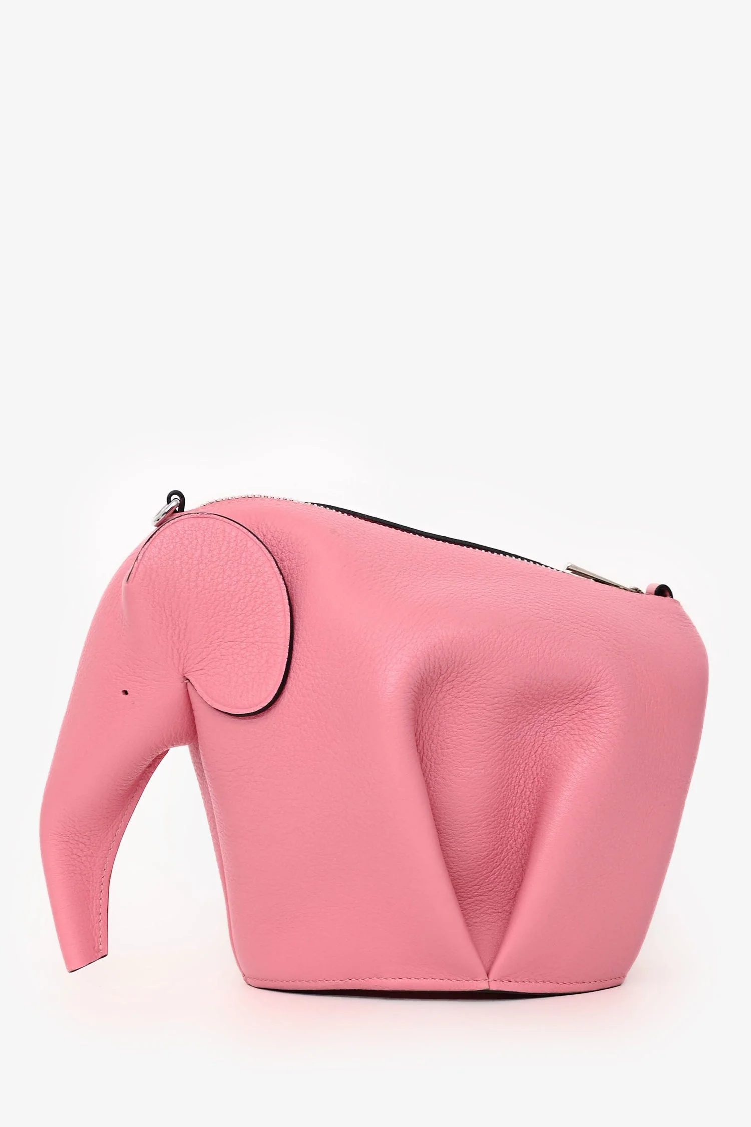 Loewe 2016 Pink Leather Elephant Crossbody - Image 2