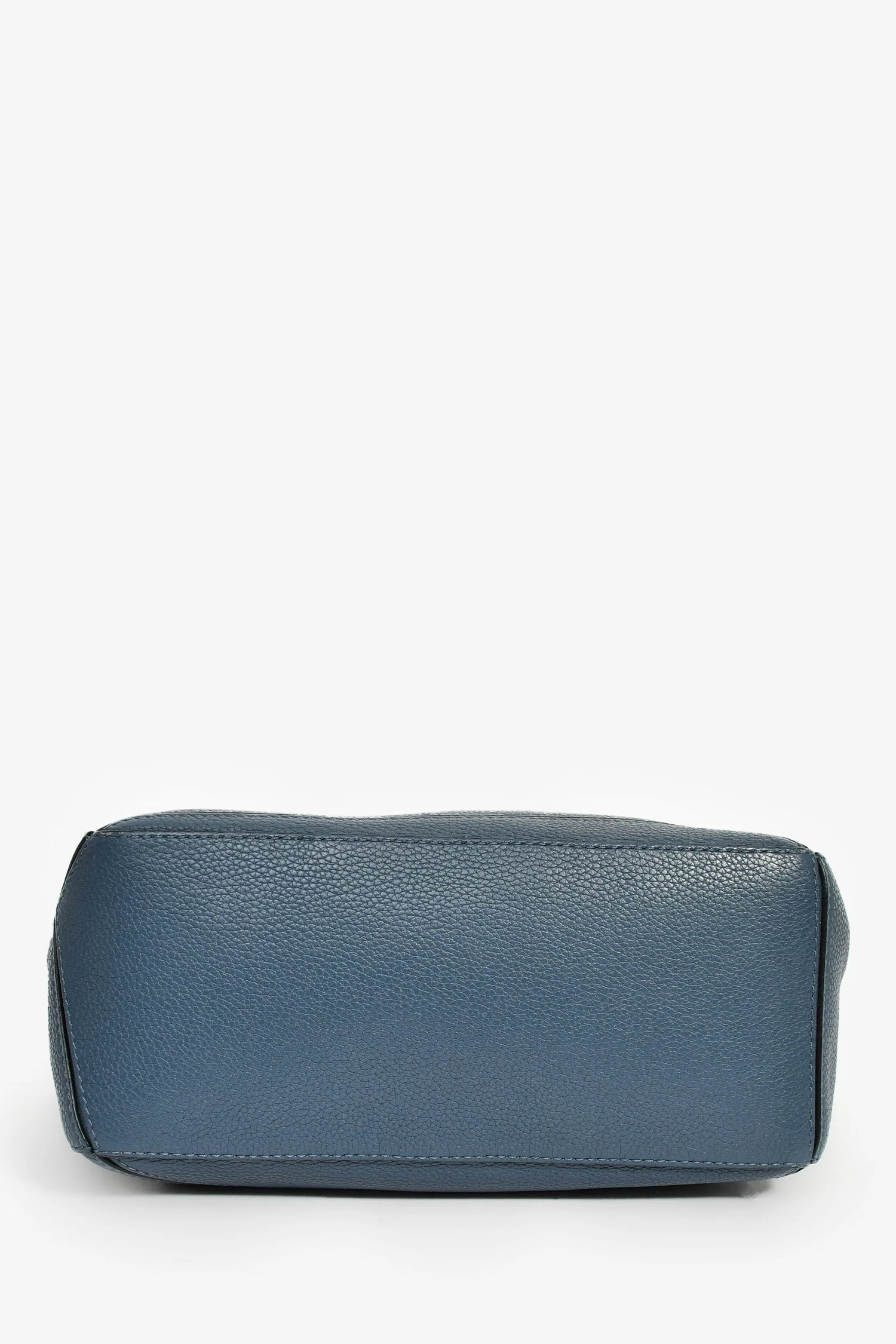 Loewe 2017 Blue Leather Small Puzzle Bag with Strap - Image 5