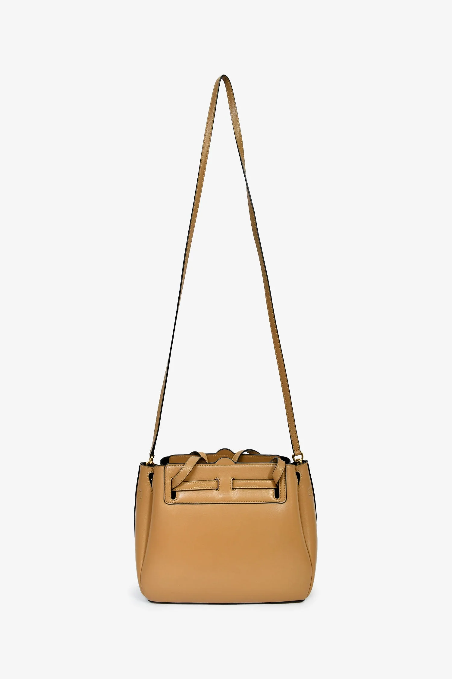 Loewe Beige Leather Mini 'Lazo' Shoulder Bag - Image 7
