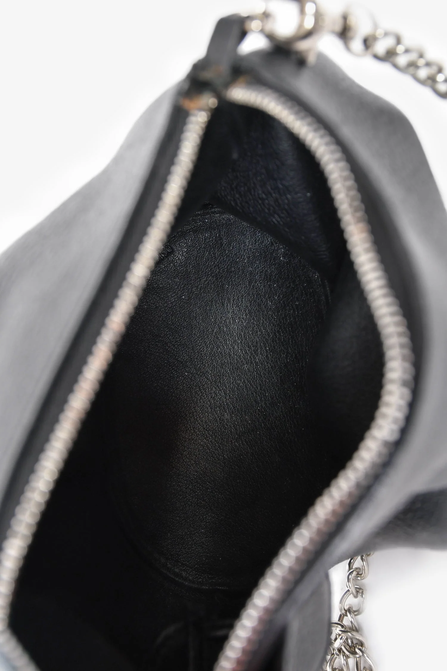 Loewe Black Leather Elephant Bag with Strap - Image 6