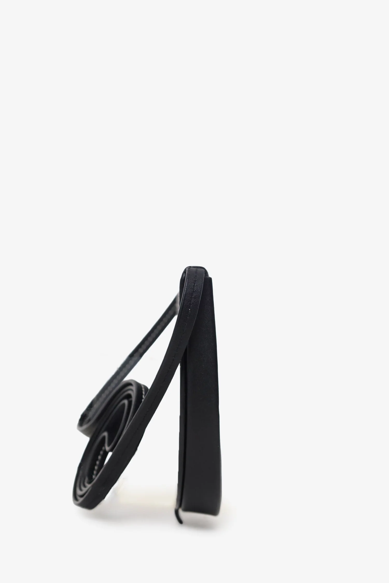 Loewe Black Leather Small Heel Crossbody Bag - Image 3
