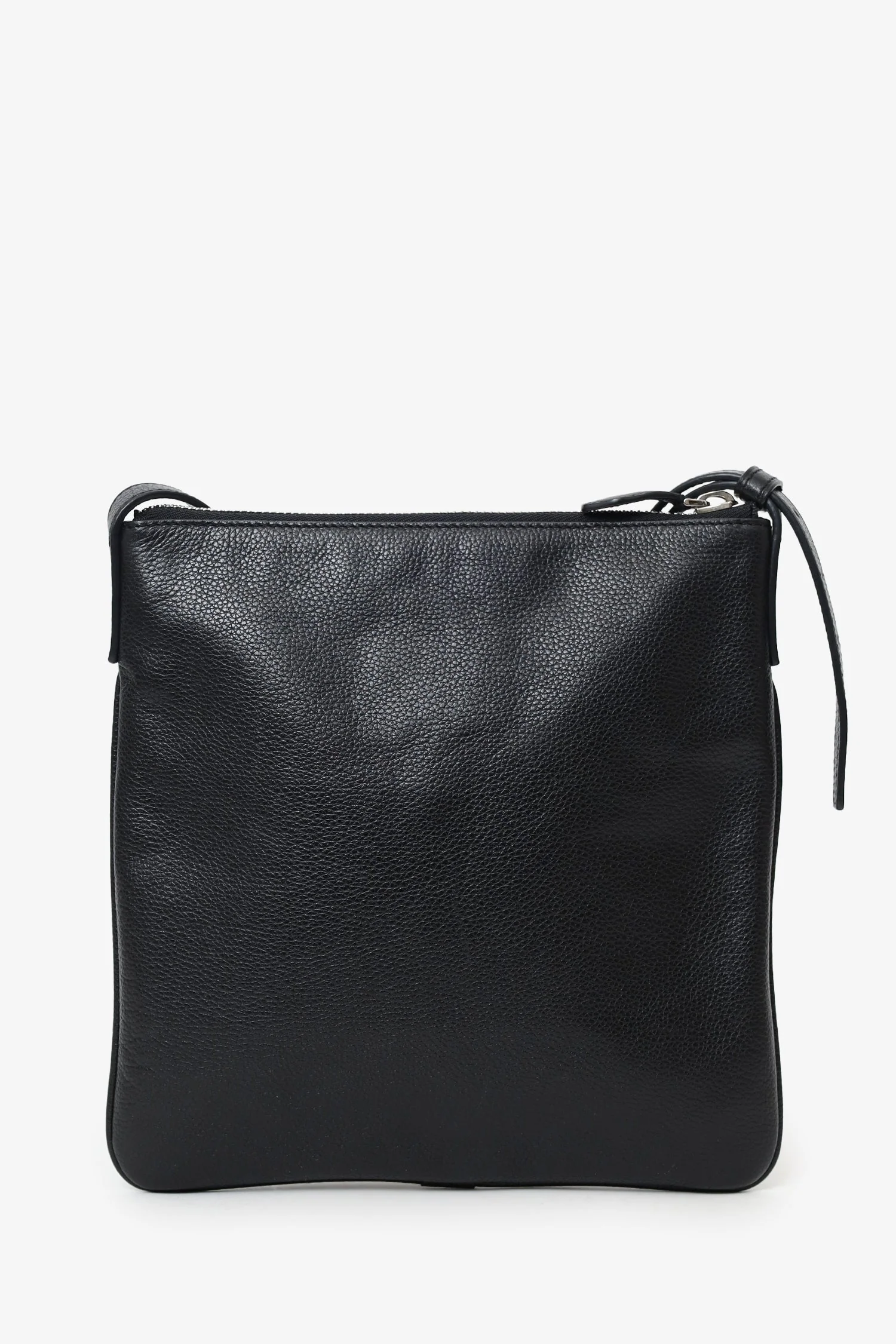 Loewe Black Leather Square Crossbody Bag - Image 2