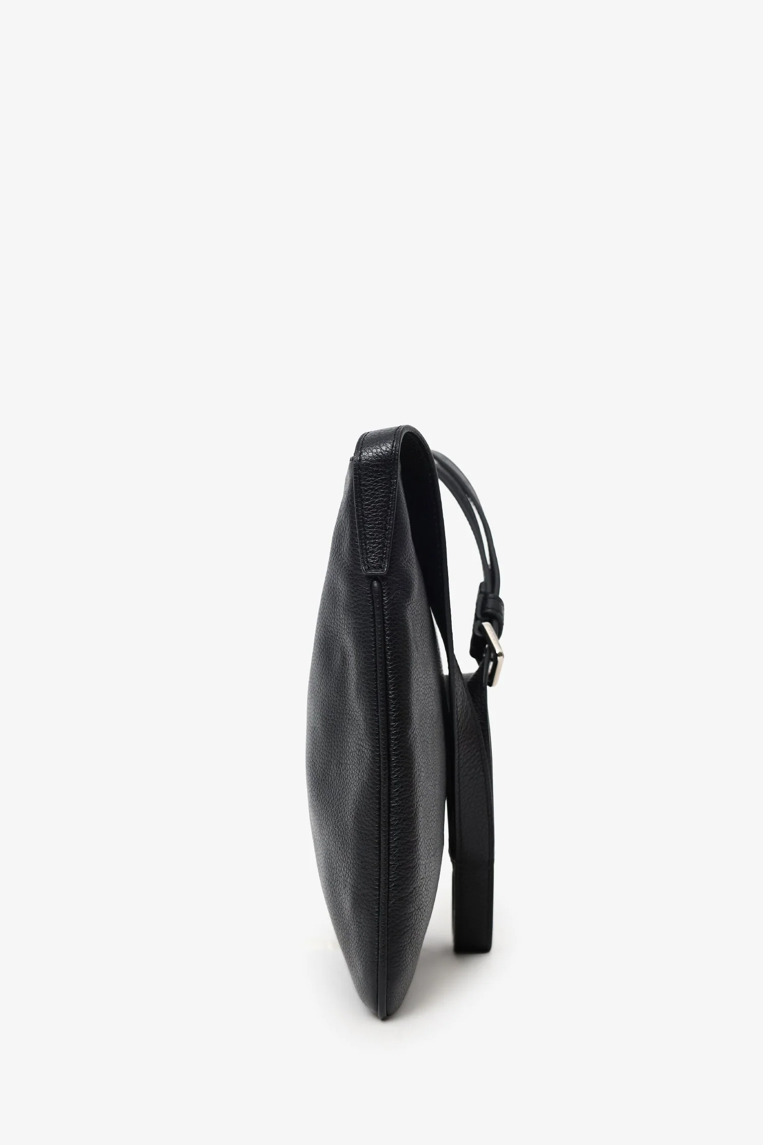 Loewe Black Leather Square Crossbody Bag - Image 4