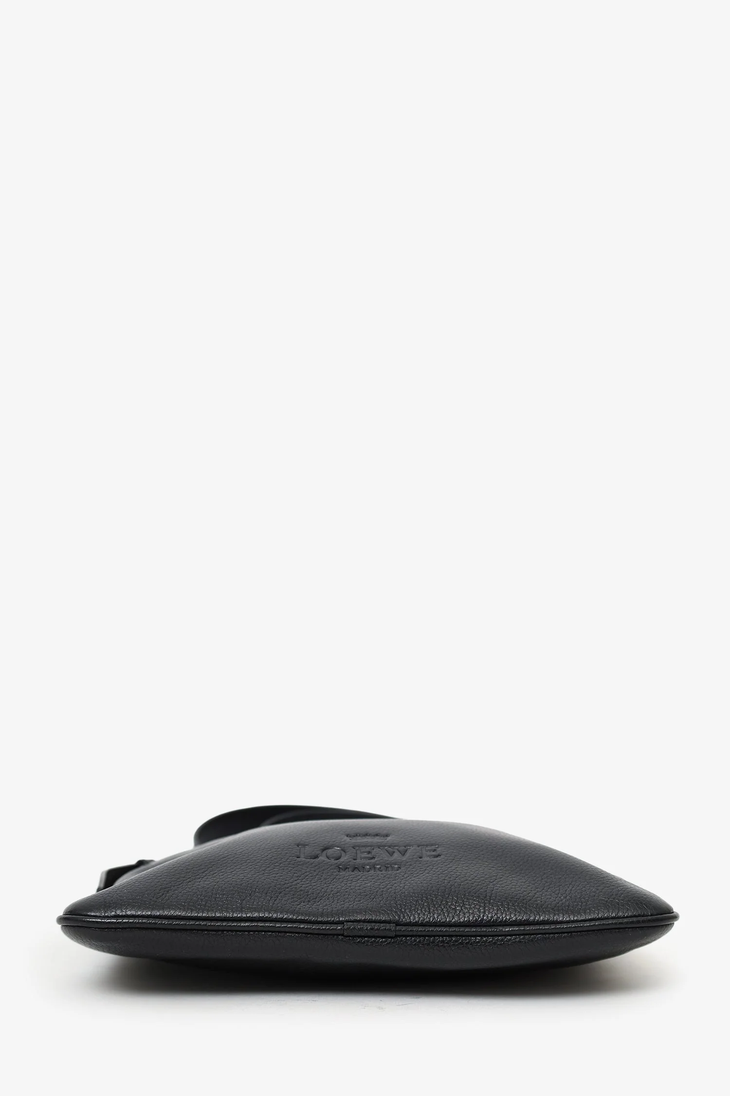 Loewe Black Leather Square Crossbody Bag - Image 5