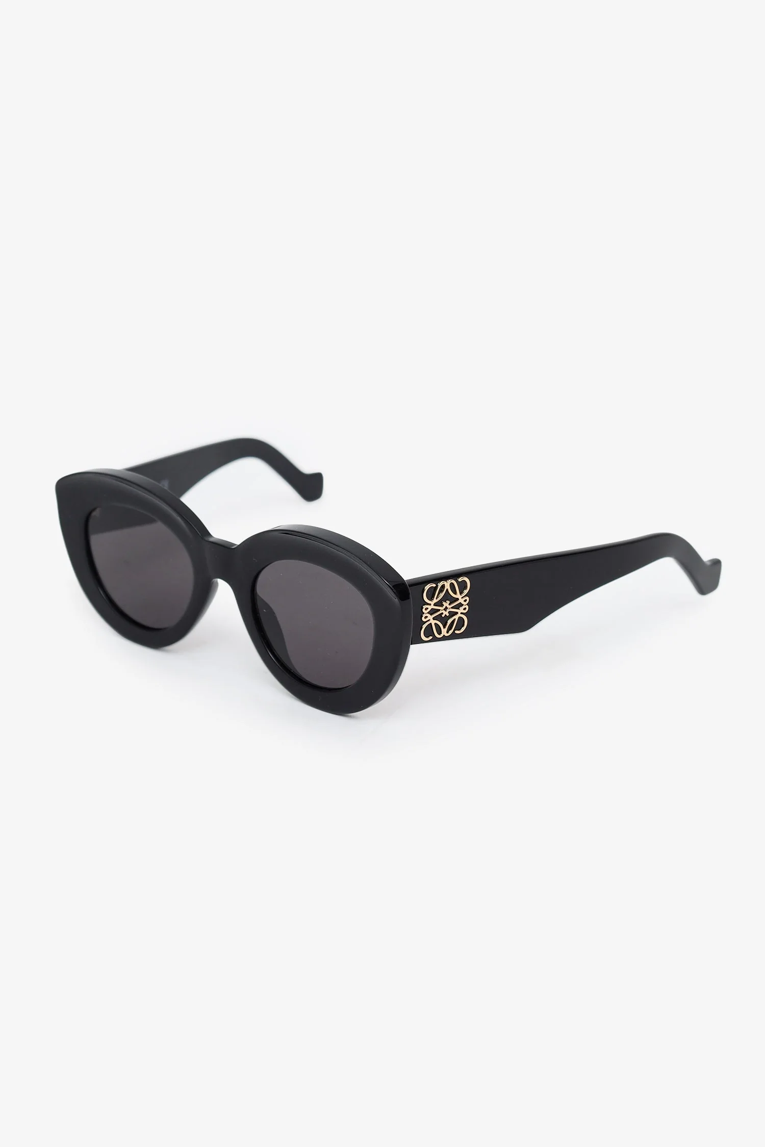 Loewe Black Round Frame Sunglasses - Image 2