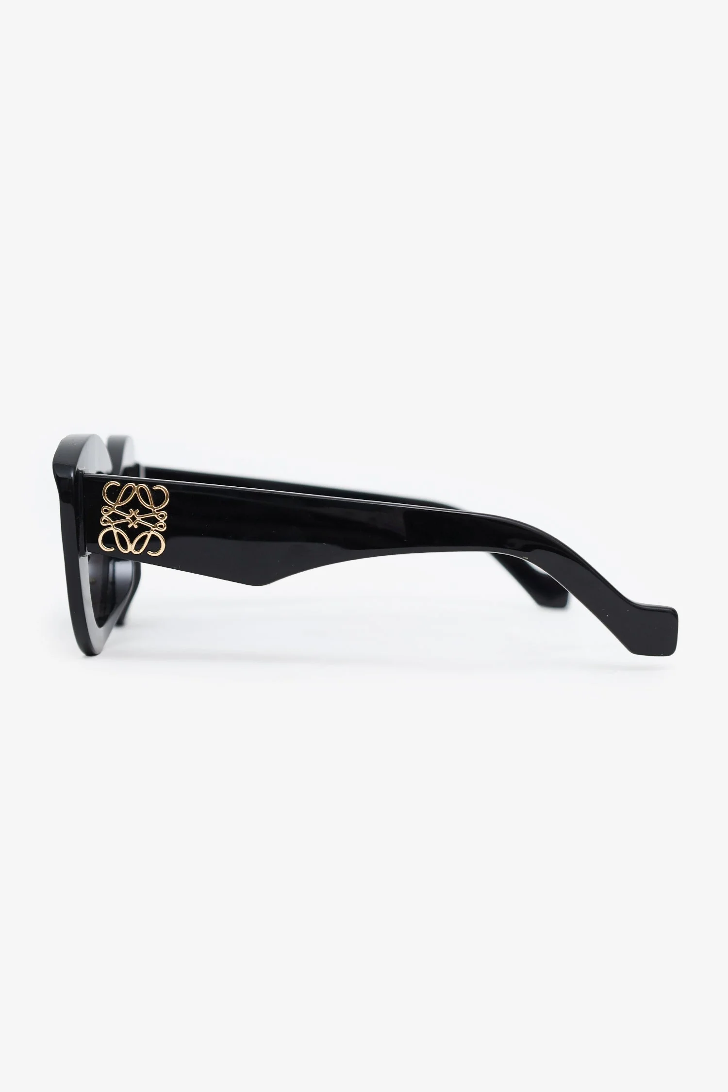 Loewe Black Round Frame Sunglasses - Image 3