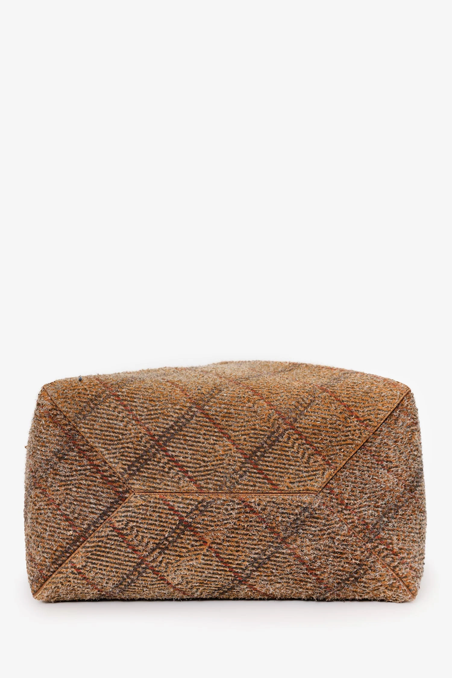 Loewe Brown Brushed Suede 'Puzzle Fold' XL Tote - Image 5
