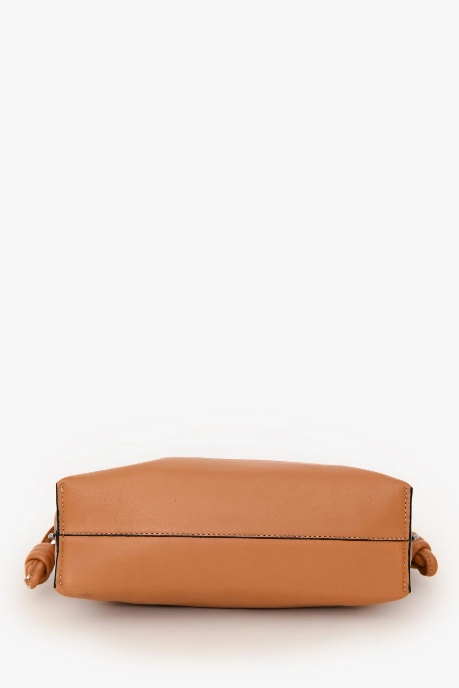 Loewe Brown Leather Mini Flamenco Crossbody - Image 5