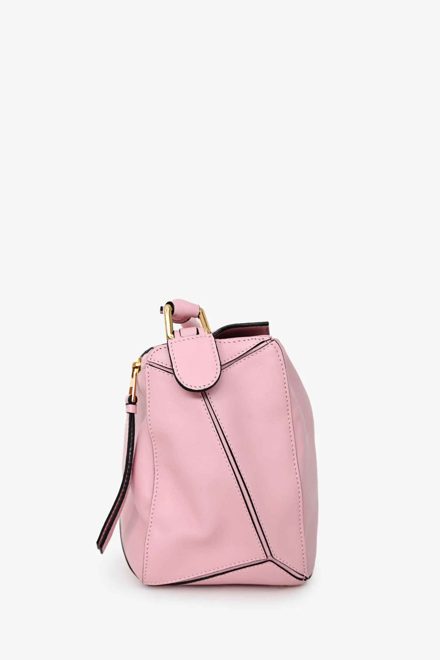 Loewe Light Pink Medium Puzzle Bag - Image 3