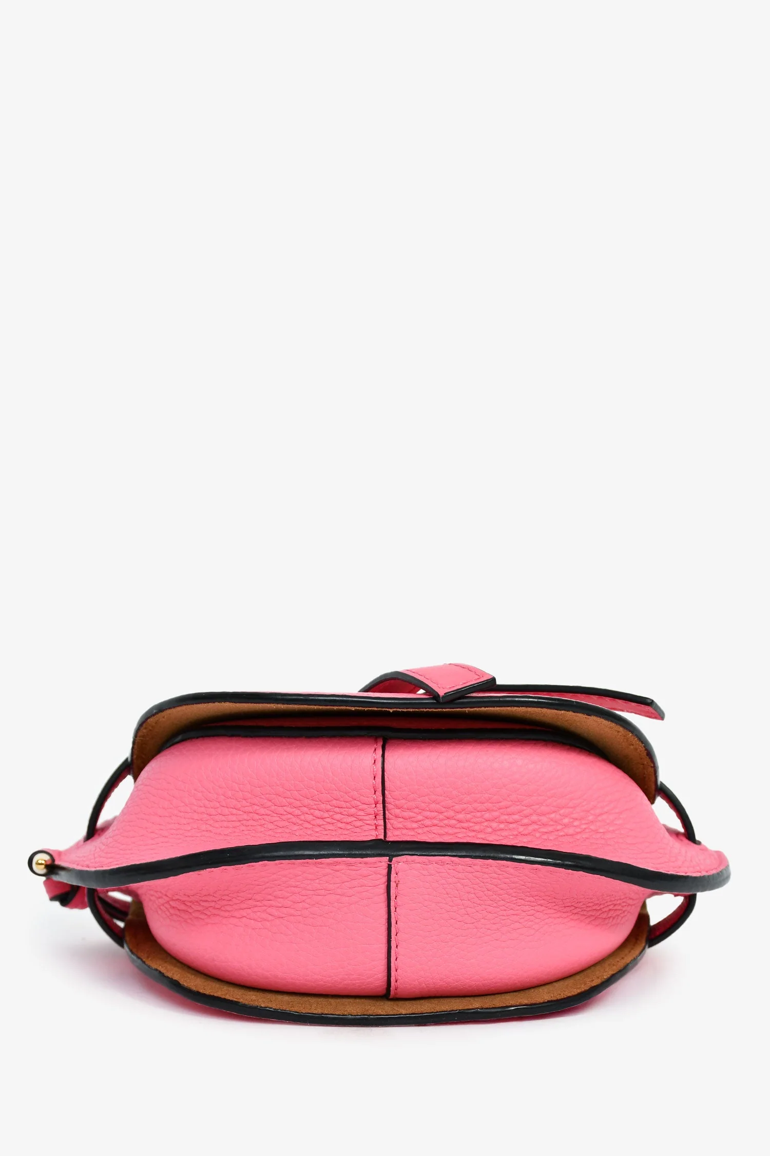Loewe Pink Leather Mini 'Gate' Crossbody Bag - Image 5
