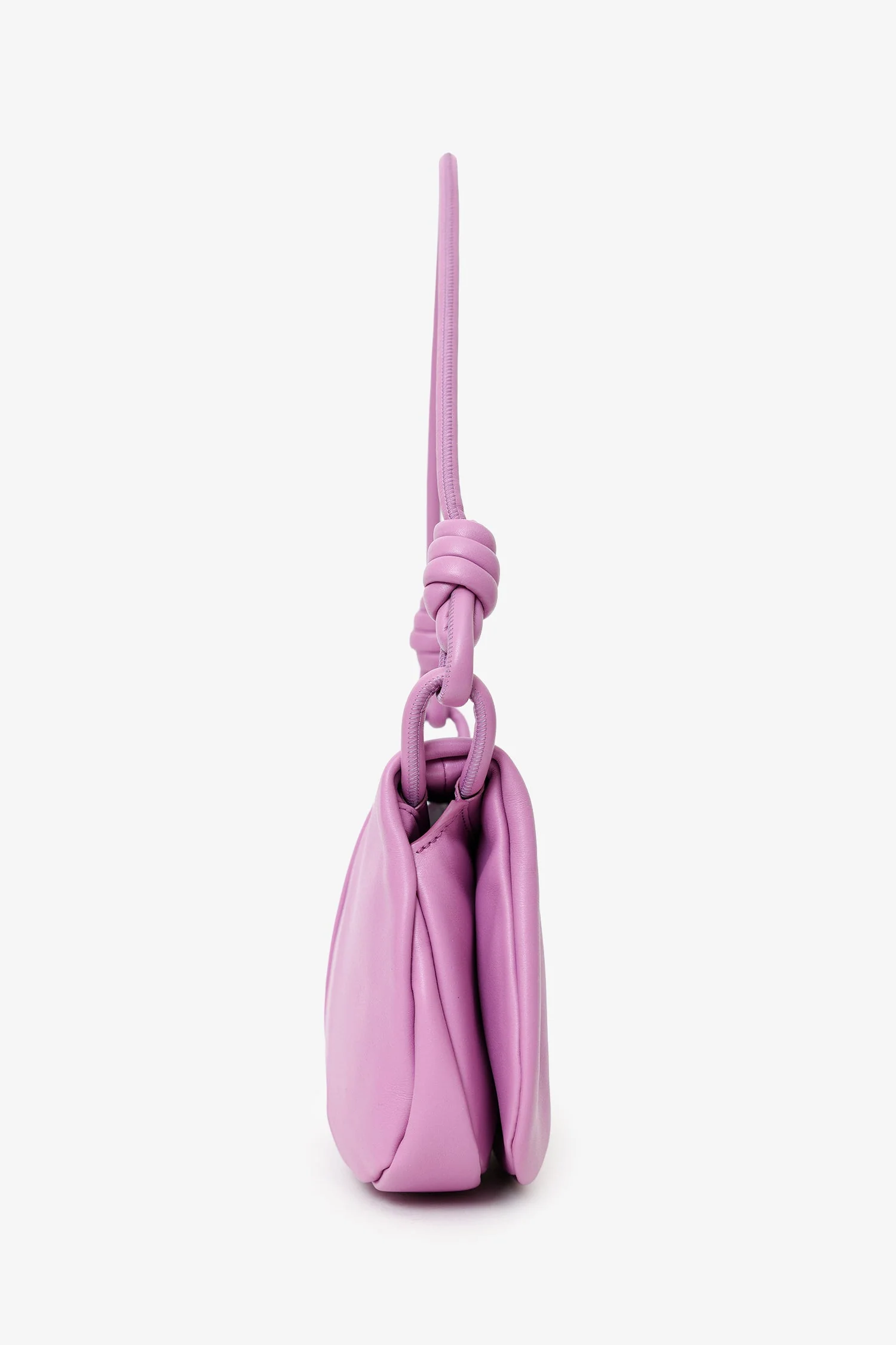 Loewe Purple Leather 'Paseo' Crossbody Bag - Image 3