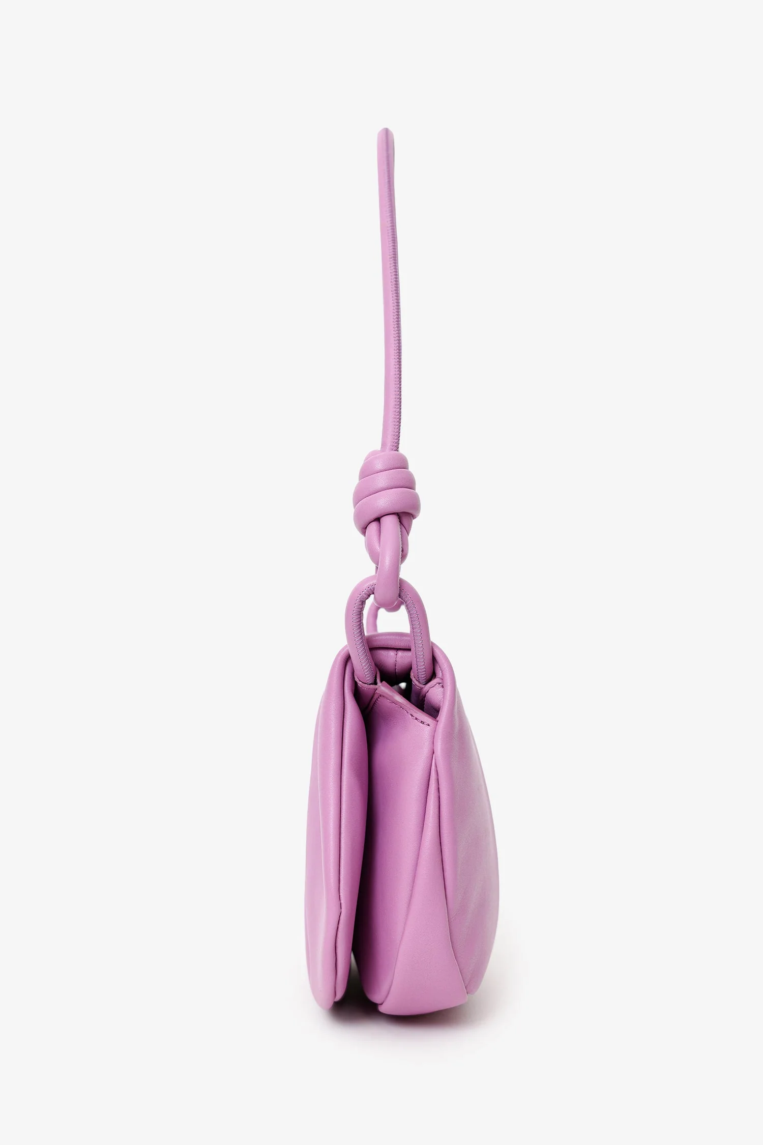 Loewe Purple Leather 'Paseo' Crossbody Bag - Image 4