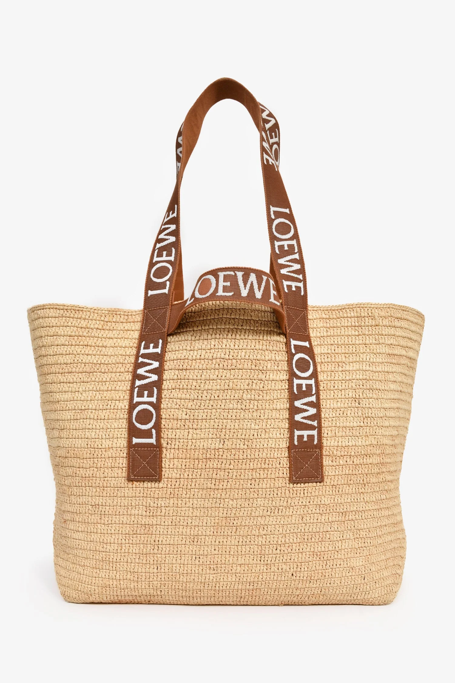 Loewe Raffia 'Fold Shopper' Tote - Image 2