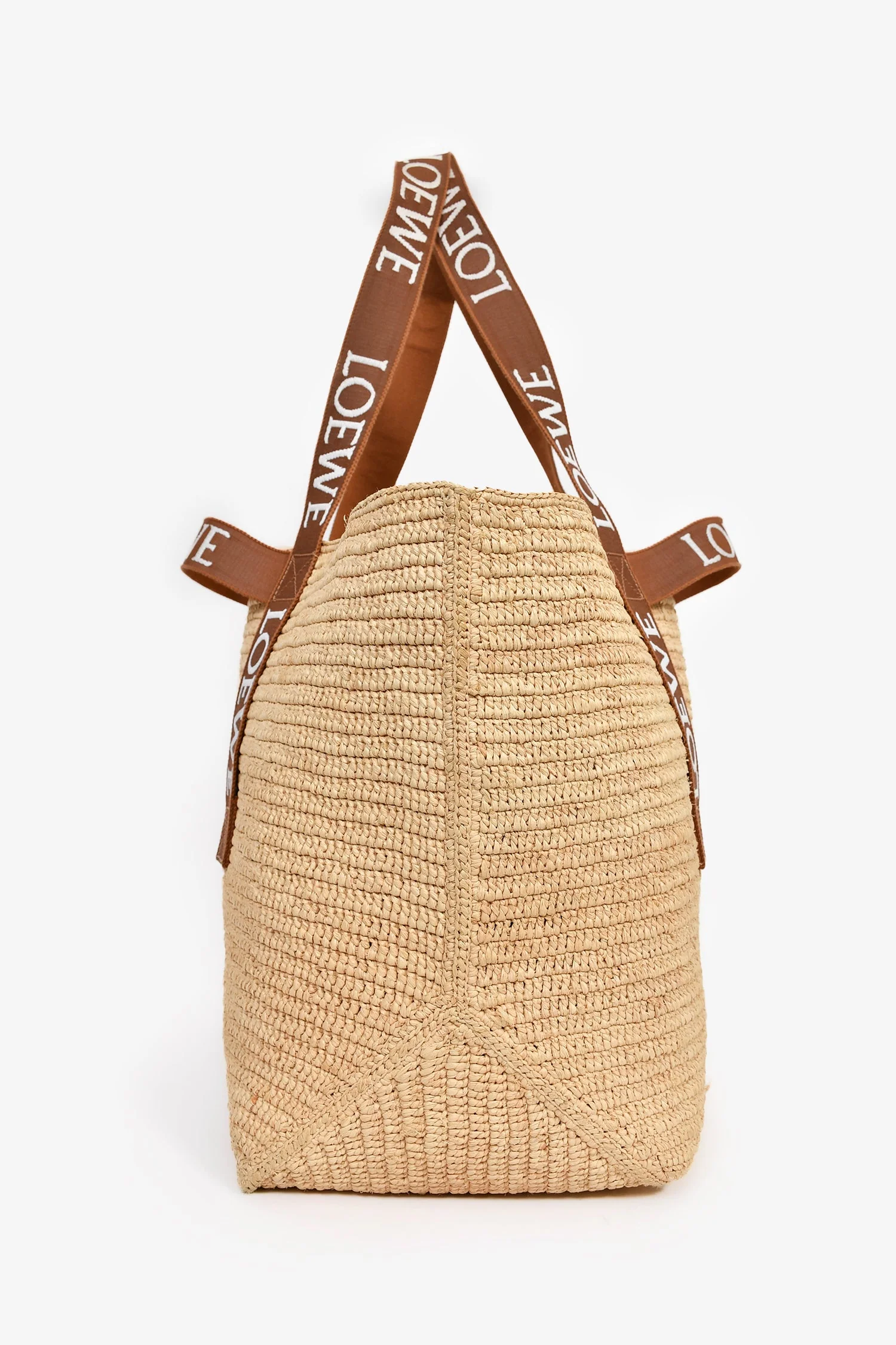 Loewe Raffia 'Fold Shopper' Tote - Image 4