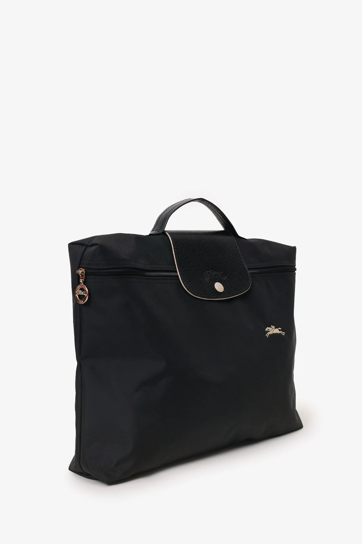 Longchamp Black Le Pliage Small Briefcase - Image 2