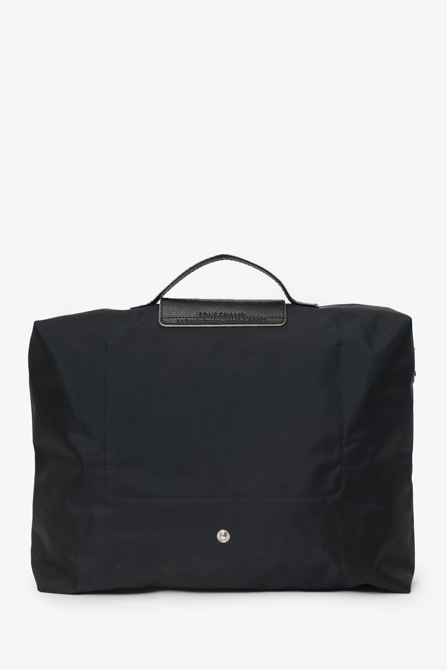 Longchamp Black Le Pliage Small Briefcase - Image 3