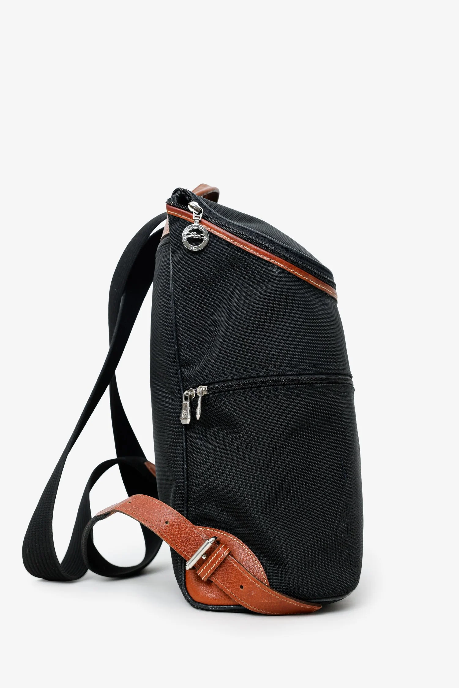 Longchamp Black Nylon Backpack - Image 3