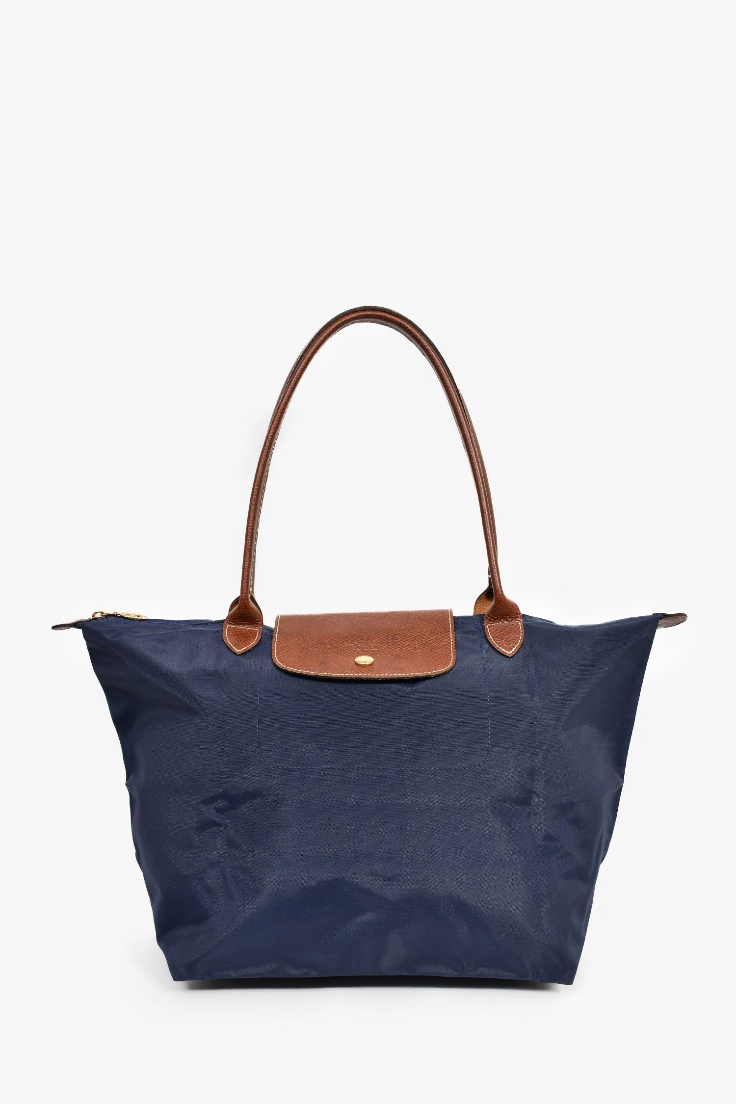 Longchamp Navy 'Le Pliage' Large Tote Bag - Image 2