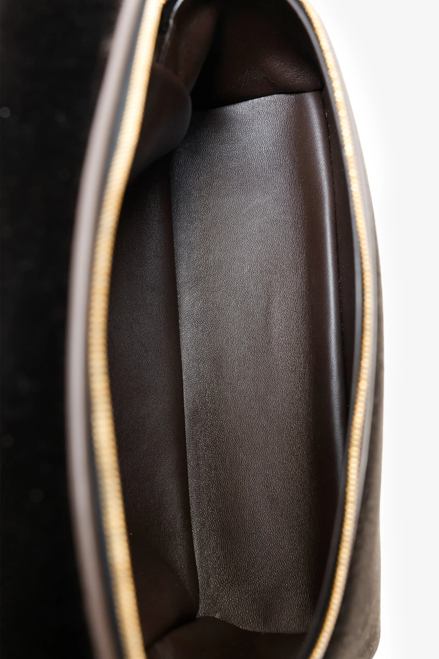 Loro Piana Black Velour/Leather L27 Crossbody With Strap - Image 7