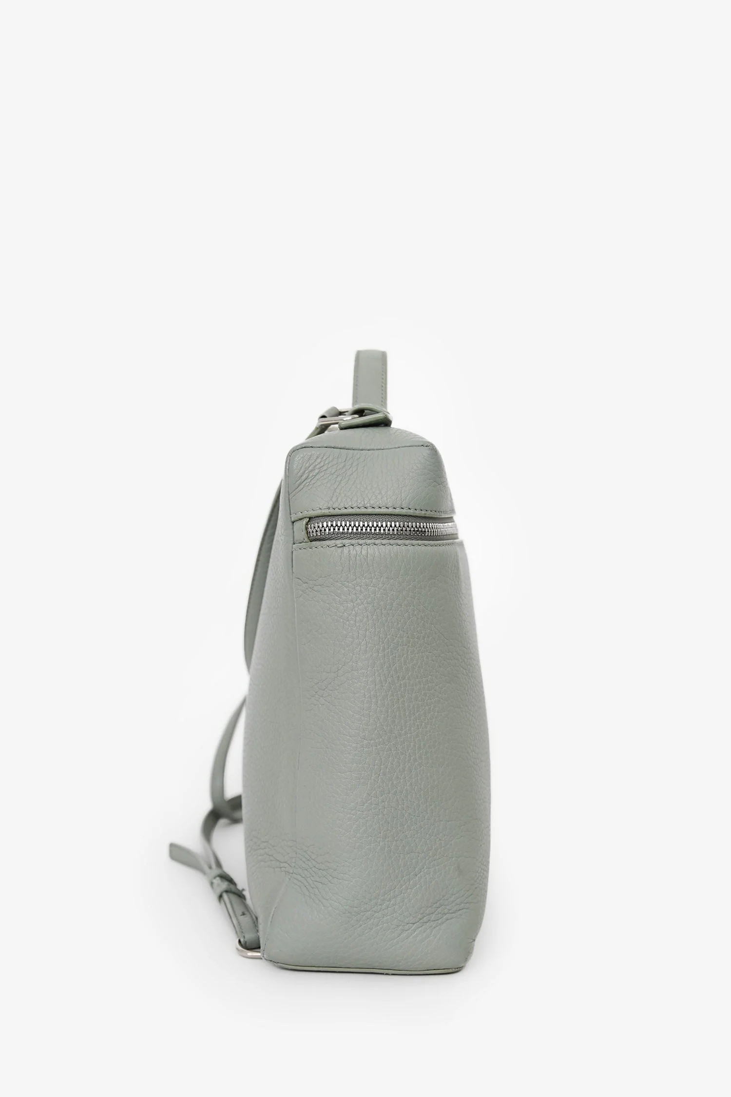 Loro Piana Sage Leather Extra Pocket L23.5 Backpack - Image 3