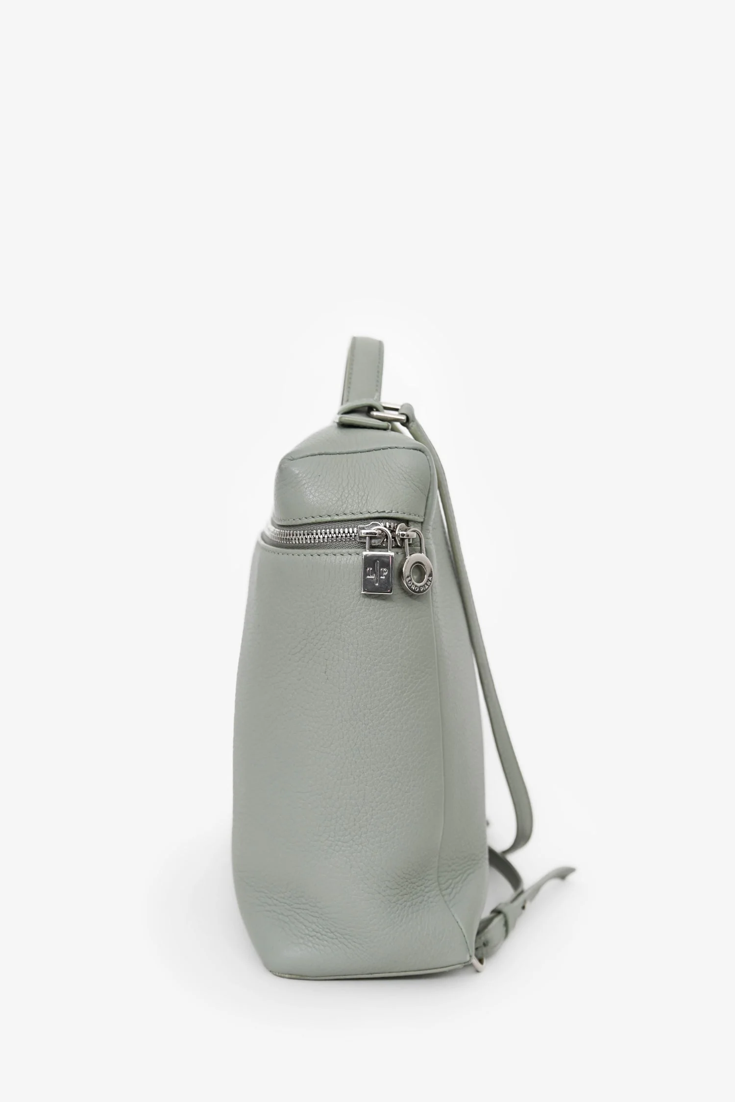 Loro Piana Sage Leather Extra Pocket L23.5 Backpack - Image 4