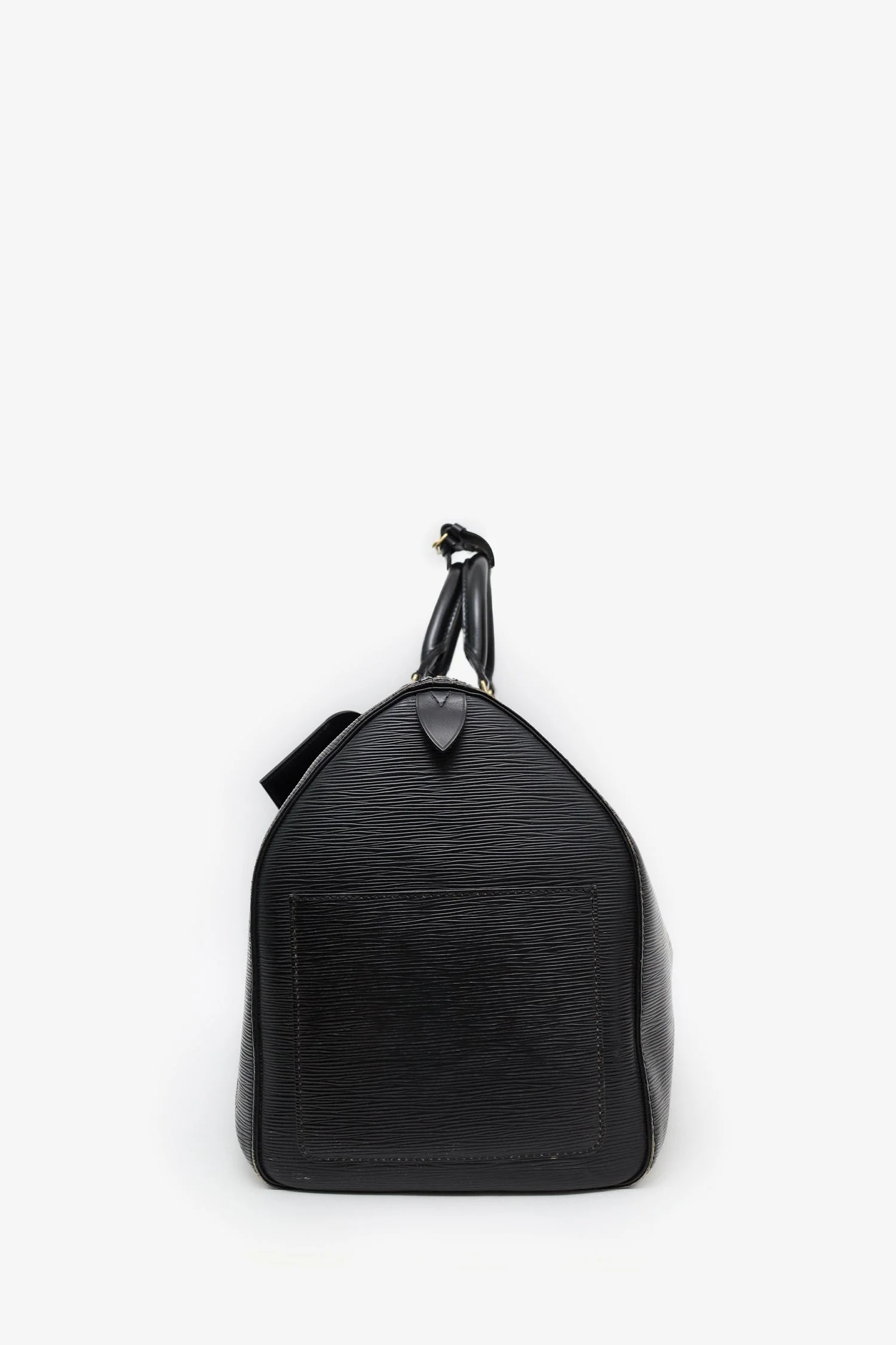 Louis Vuitton 1995 Black Epi Leather Keepall 50 - Image 4