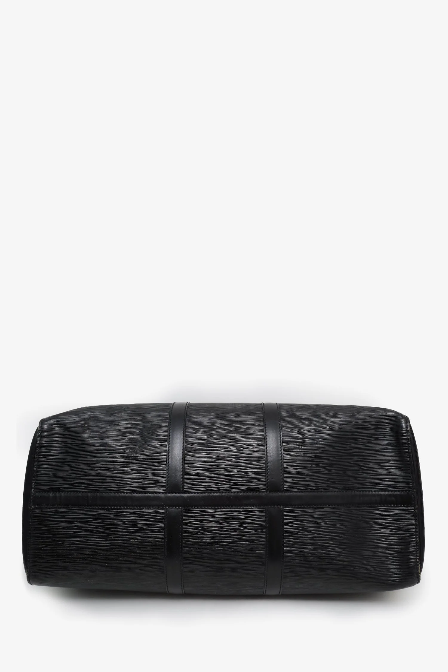 Louis Vuitton 1995 Black Epi Leather Keepall 50 - Image 5