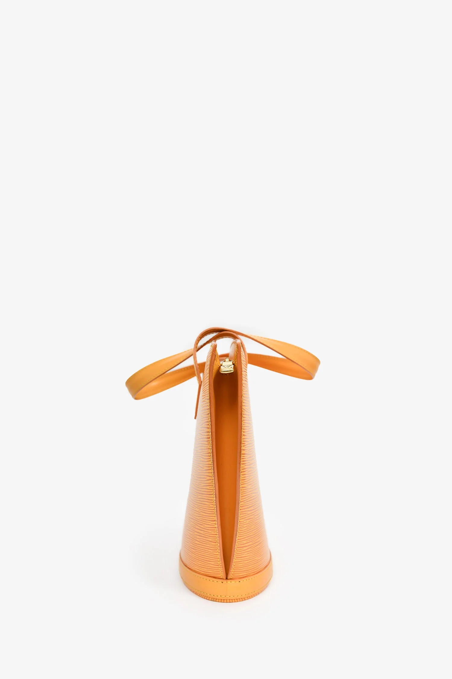 Louis Vuitton 1995 Yellow Epi 'Saint Jacques' Top Handle Bag - Image 3