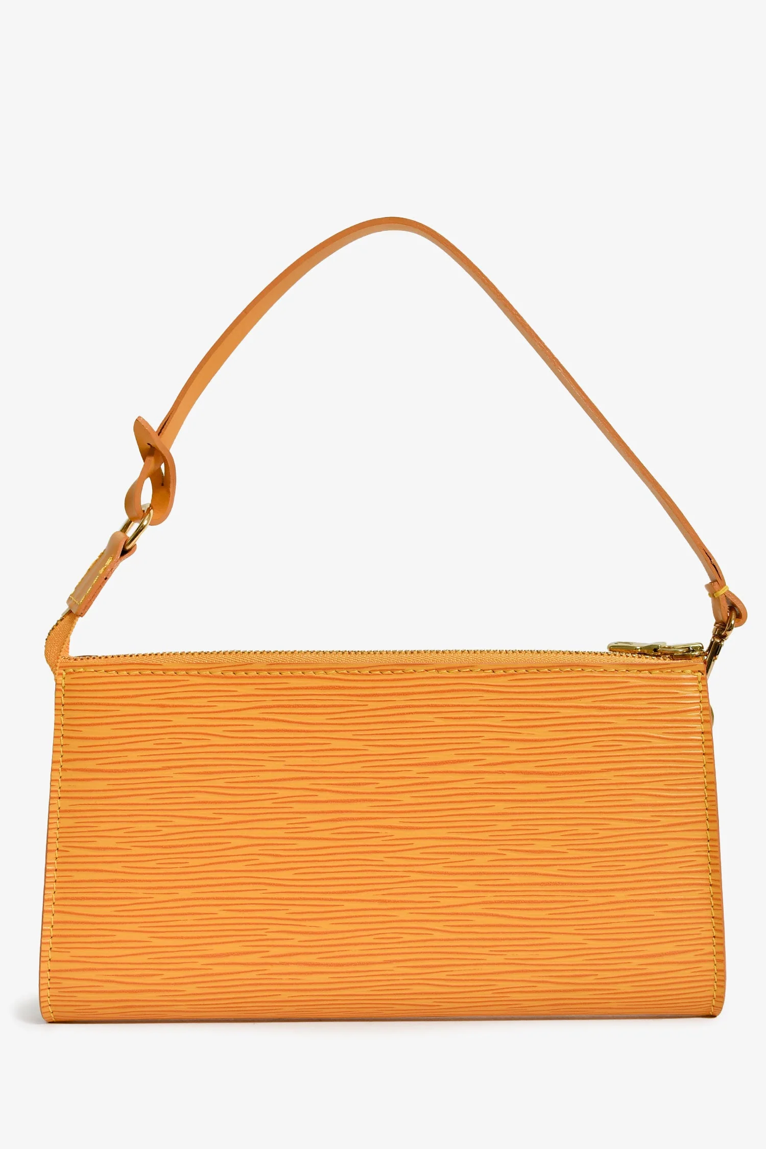 Louis Vuitton 2000 Yellow Epi Leather Pochette Accessoires - Image 2