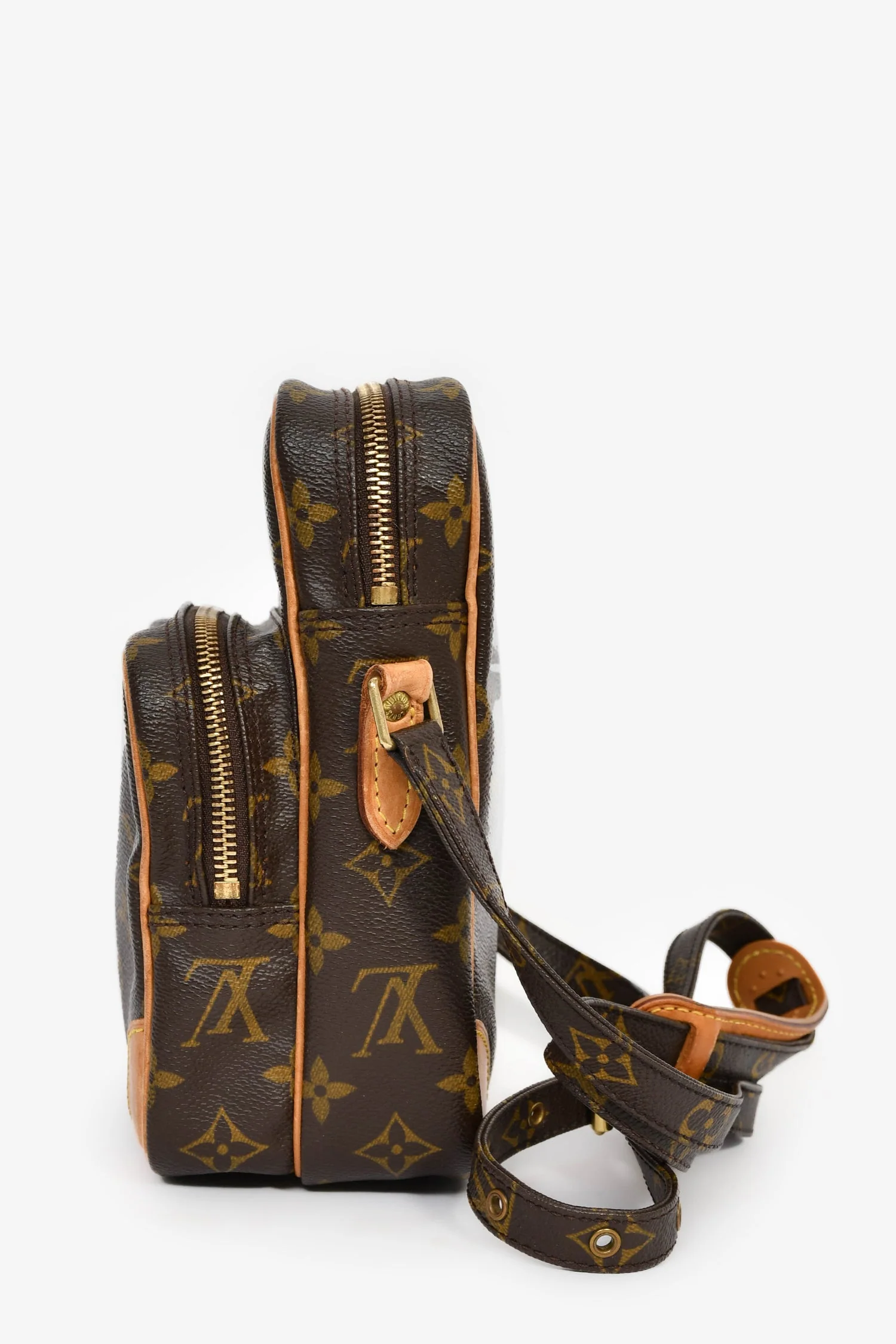 Louis Vuitton 2002 Monogram Amazon Crossbody Bag - Image 4