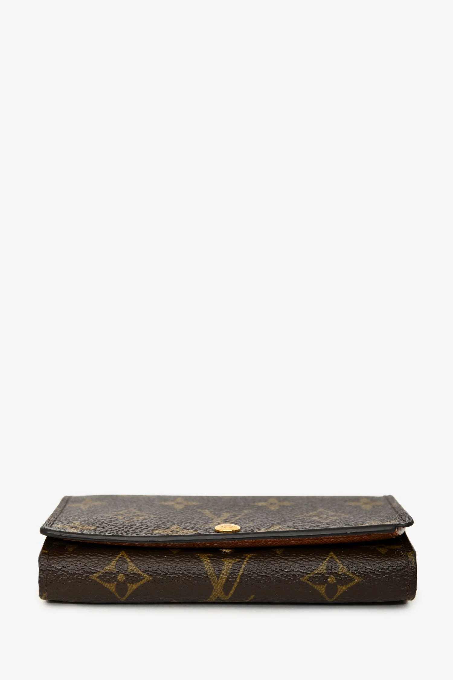 Louis Vuitton 2004 Brown Monogram Porte-Monnaie Tresor Wallet - Image 5