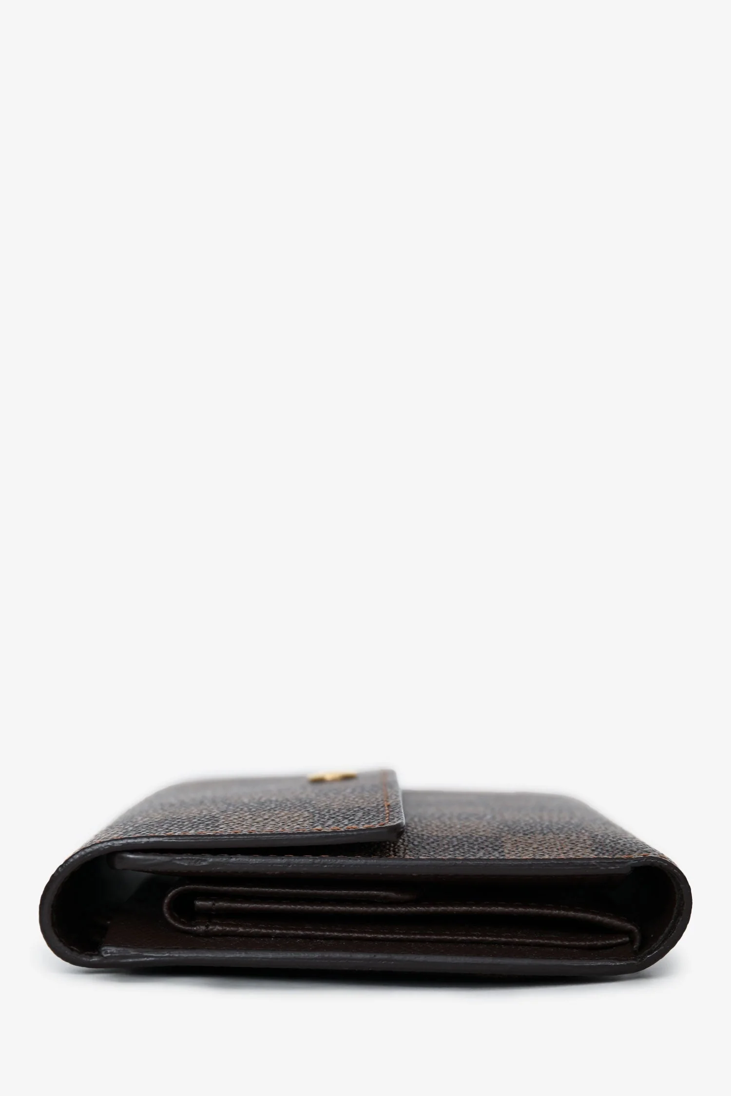 Louis Vuitton 2005 Damier Ebene Trifold Wallet - Image 3