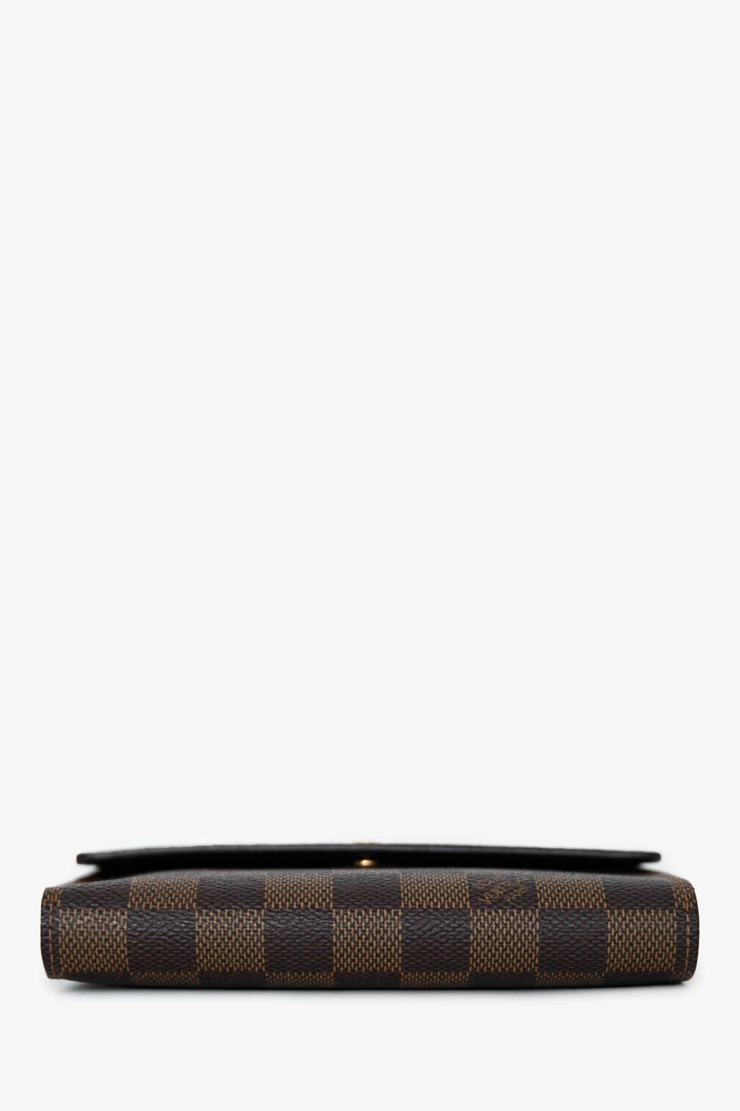 Louis Vuitton 2005 Damier Ebene Trifold Wallet - Image 5