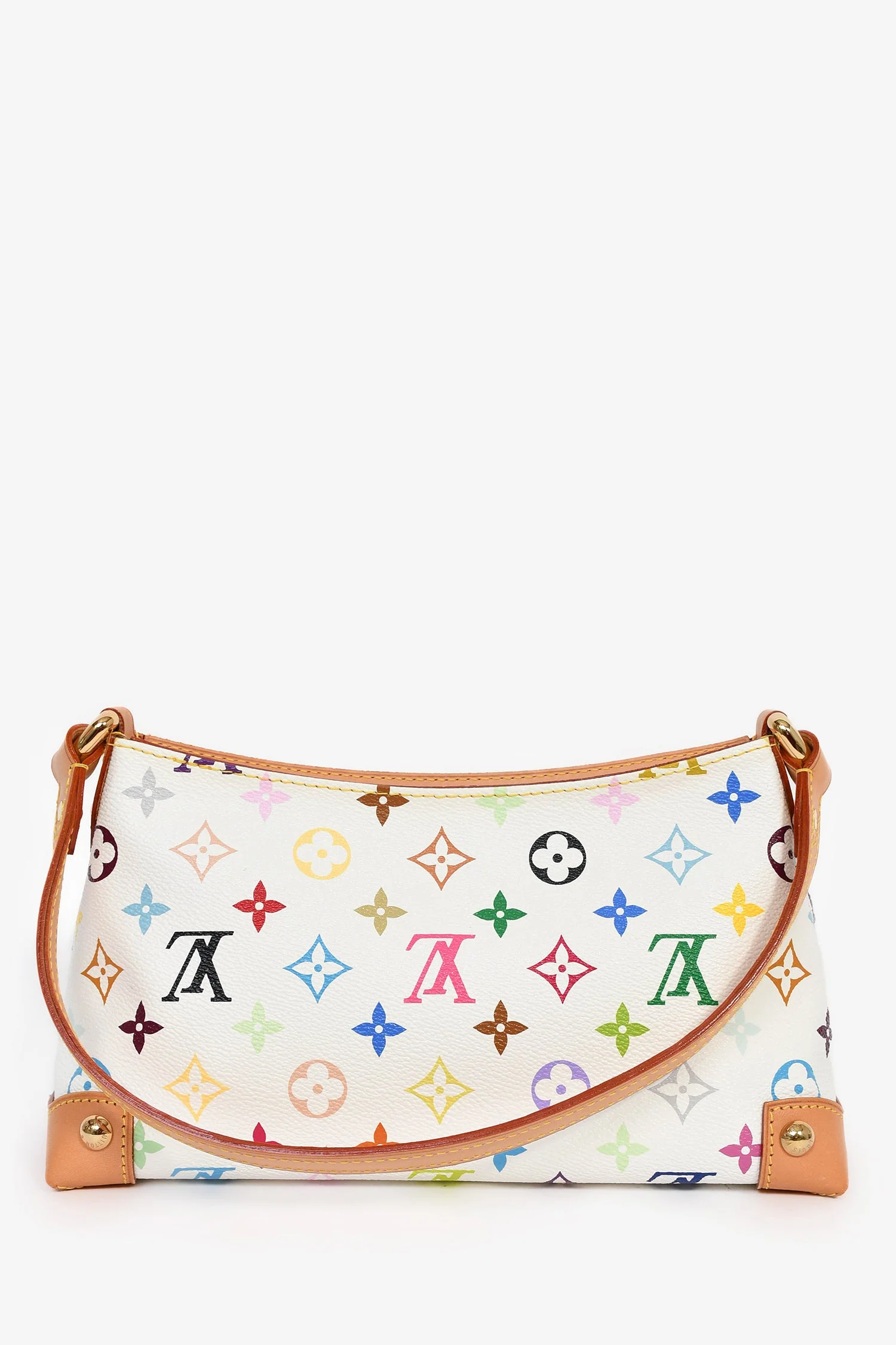 Louis Vuitton 2006 White/Multicolour Monogram 'Eliza' Shoulder Bag - Image 2