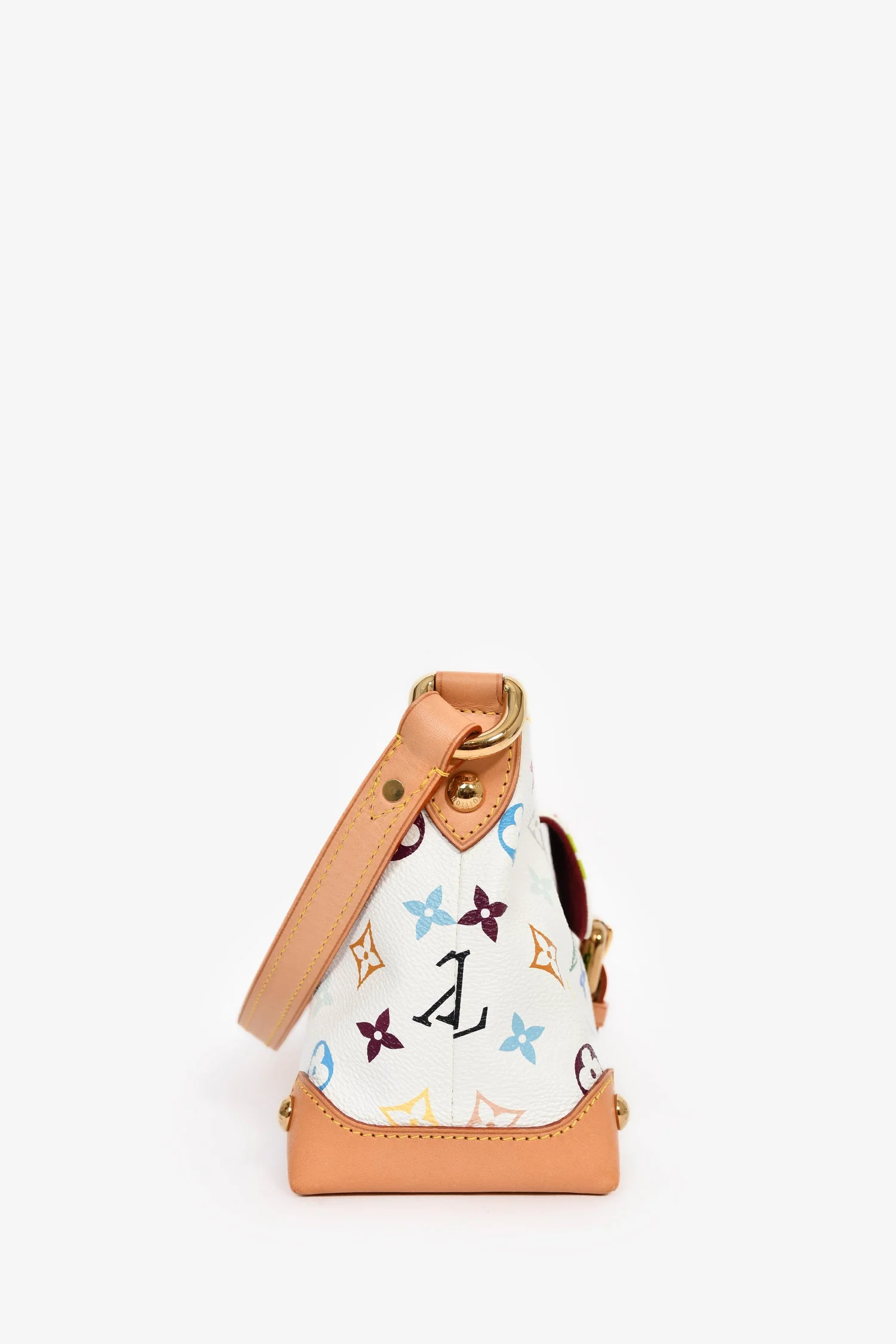 Louis Vuitton 2006 White/Multicolour Monogram 'Eliza' Shoulder Bag - Image 3