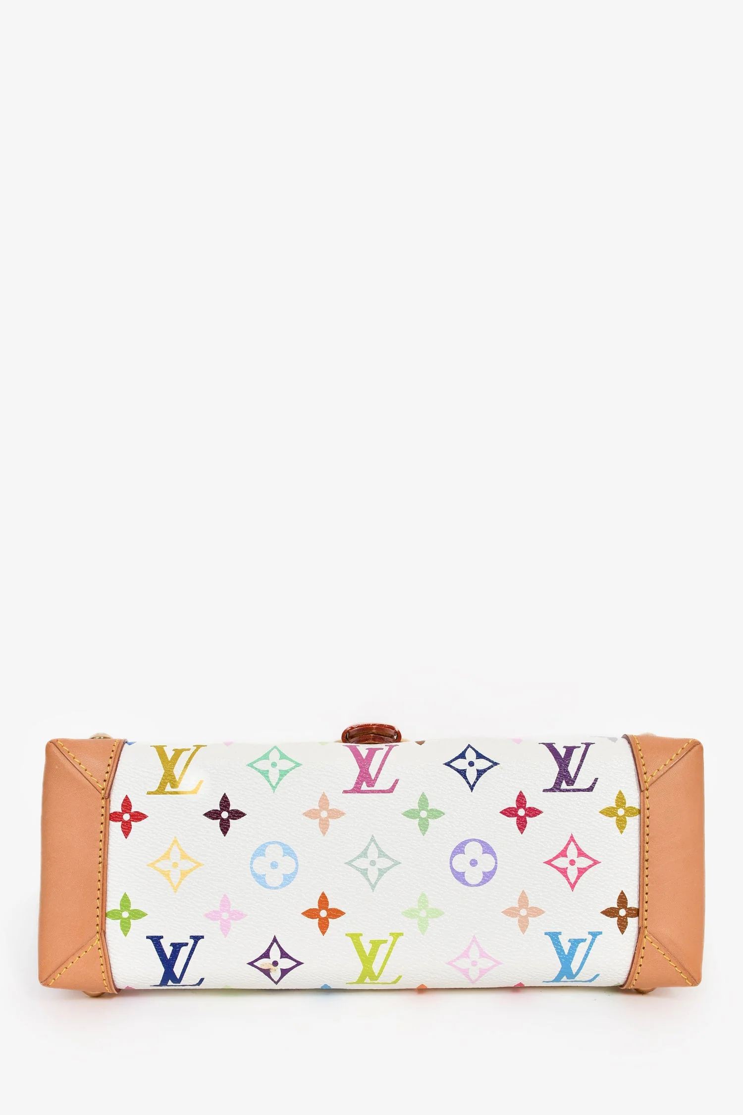 Louis Vuitton 2006 White/Multicolour Monogram 'Eliza' Shoulder Bag - Image 5