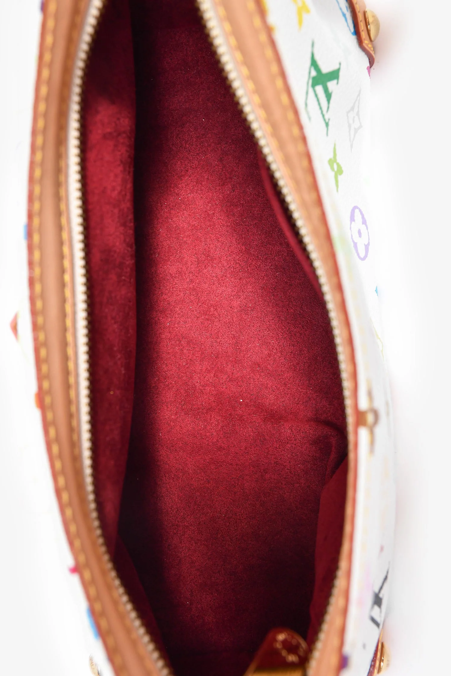 Louis Vuitton 2006 White/Multicolour Monogram 'Eliza' Shoulder Bag - Image 6