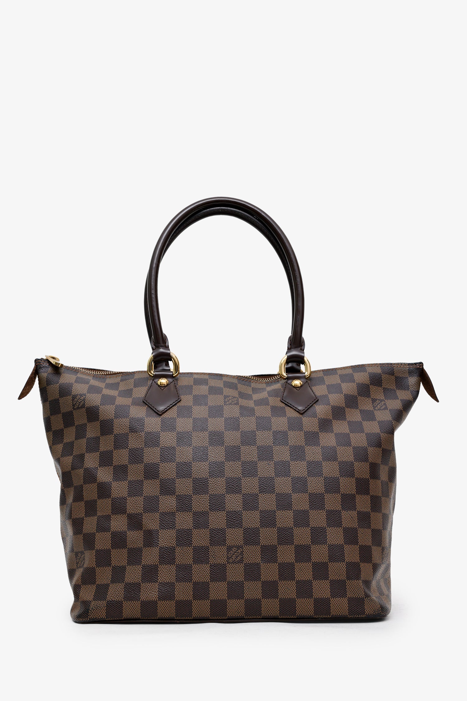 Louis Vuitton 2007 Damier Ebene Saleya MM Tote - Image 2