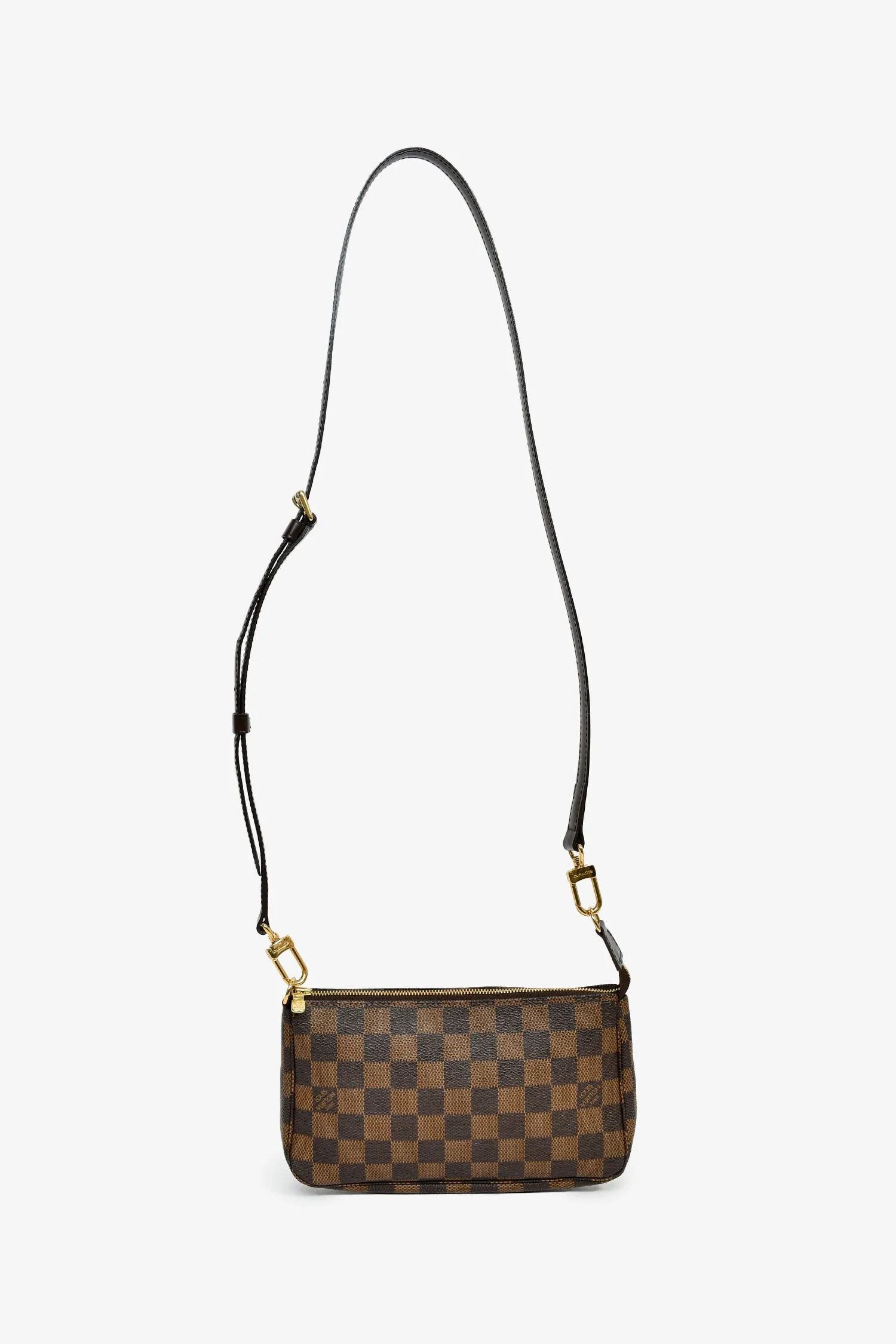 Louis Vuitton 2009 Damier Ebene Canvas Pochette Accessories - Image 7