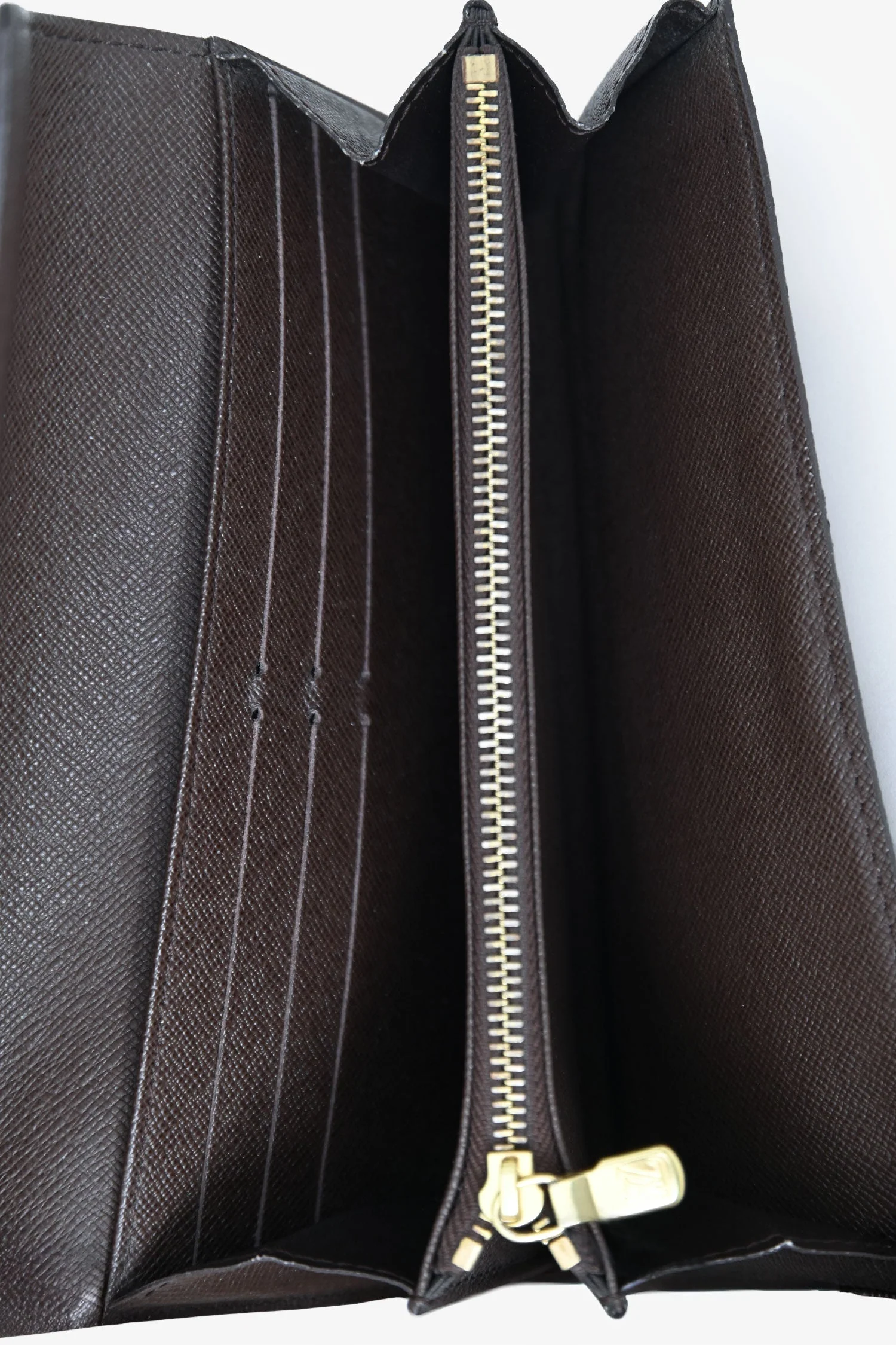 Louis Vuitton 2009 Damier Ebene Sarah Wallet - Image 6