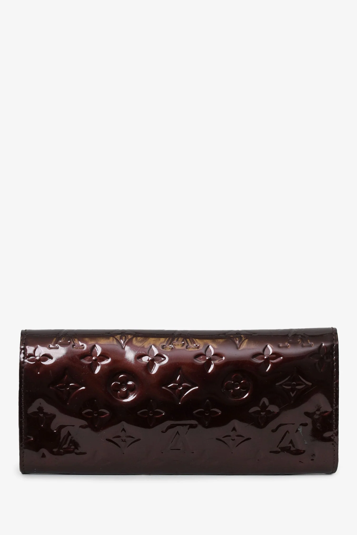 Louis Vuitton 2010 Amarante Vernis Sunset Boulevard Wallet On Chain - Image 2