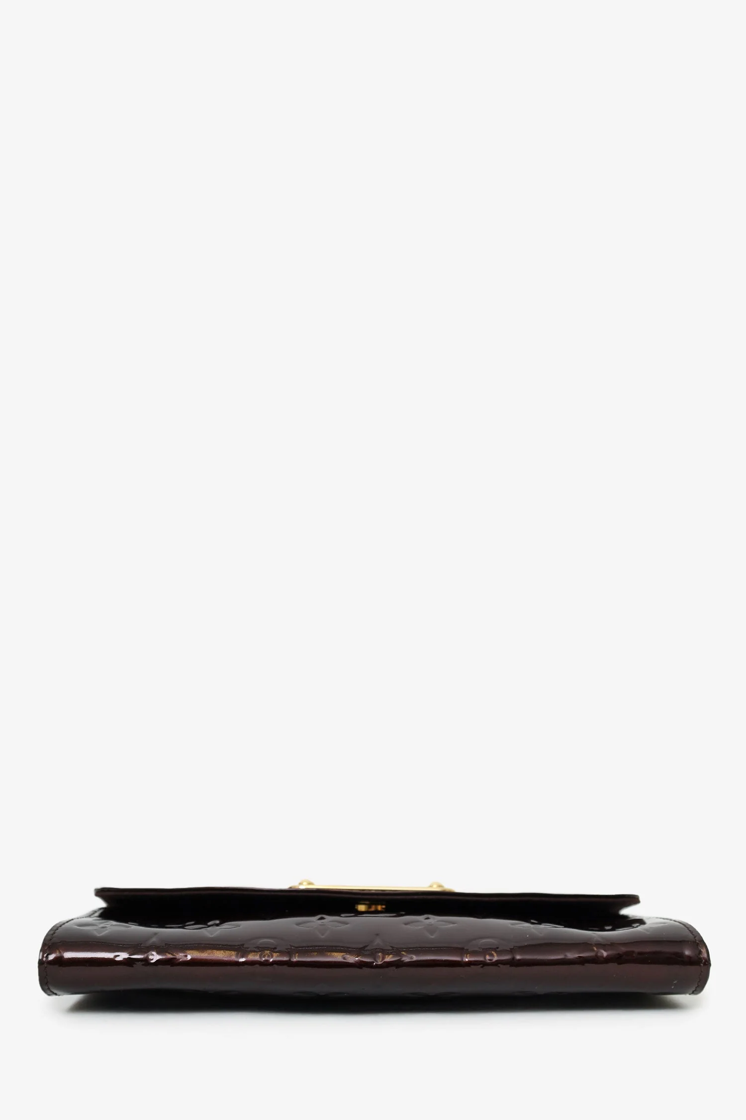 Louis Vuitton 2010 Amarante Vernis Sunset Boulevard Wallet On Chain - Image 5