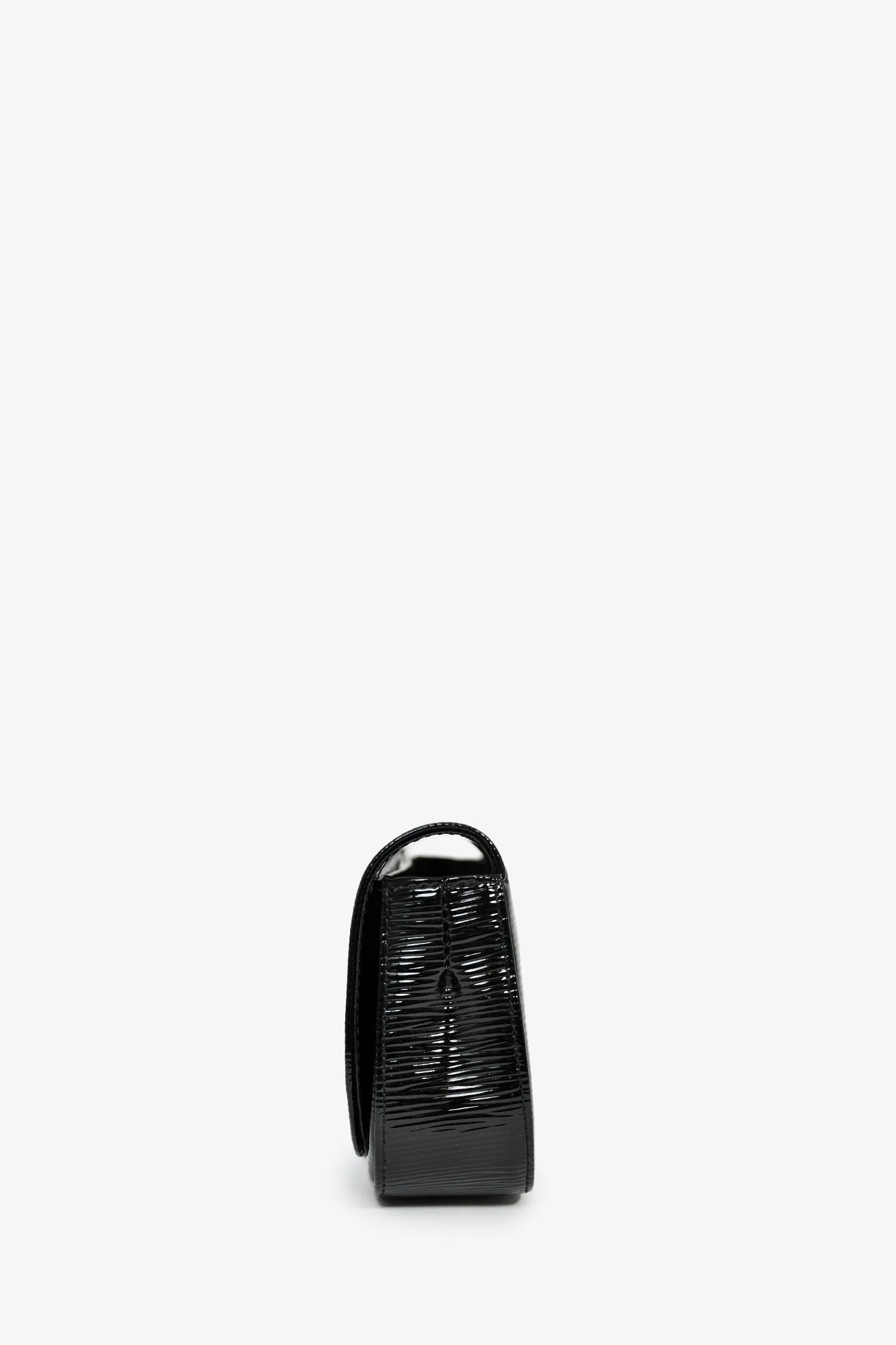 Louis Vuitton 2011 Black Patent Leather 'Vernis Sobe‘ Clutch - Image 4