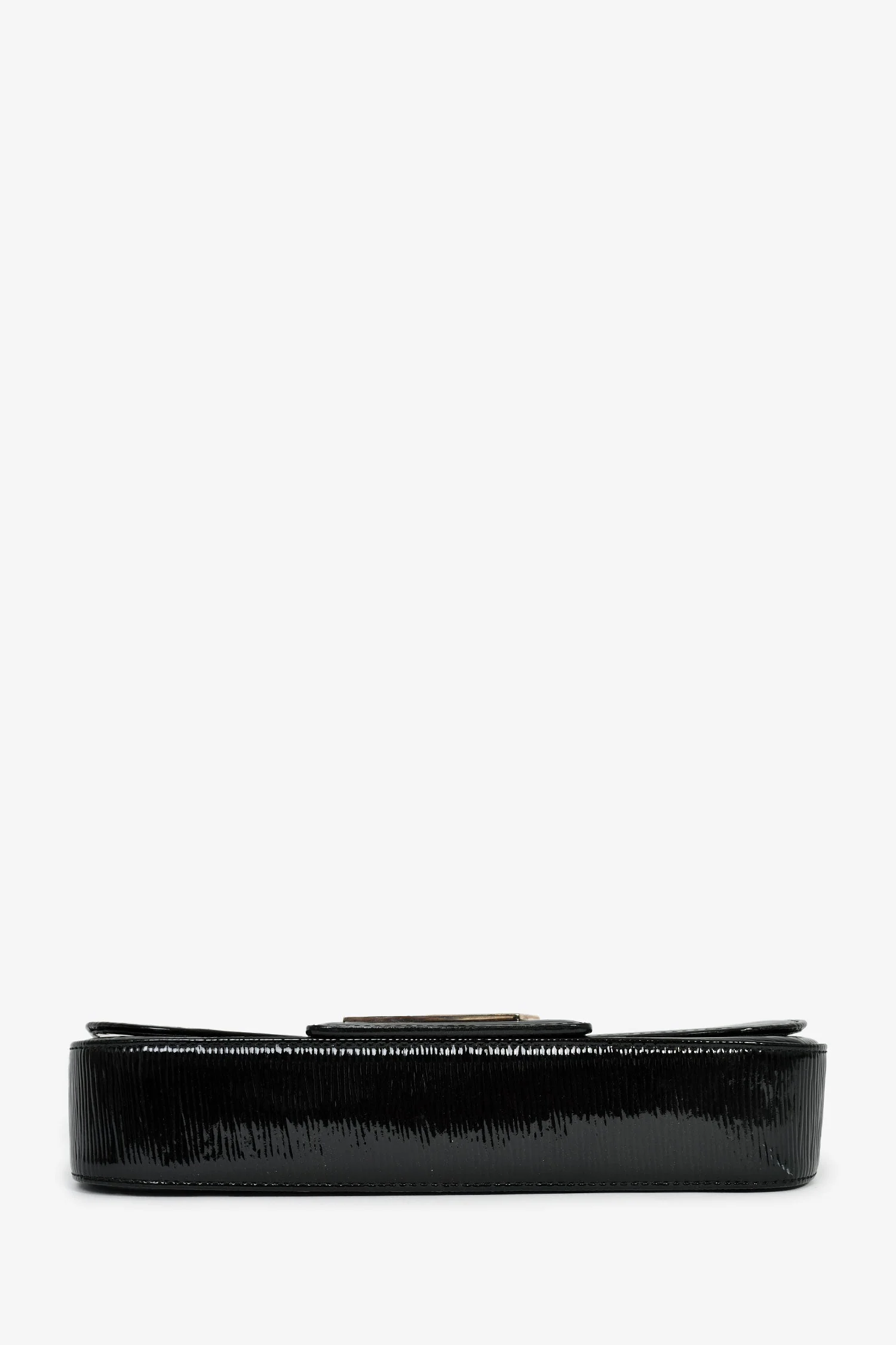 Louis Vuitton 2011 Black Patent Leather 'Vernis Sobe‘ Clutch - Image 5